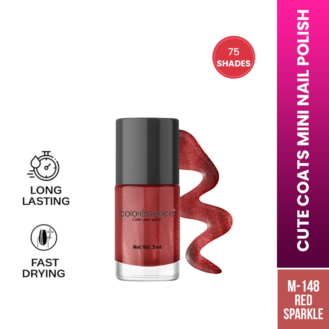 Coloressence Cute Coats Nail Polish | 6 ml | iBellaa