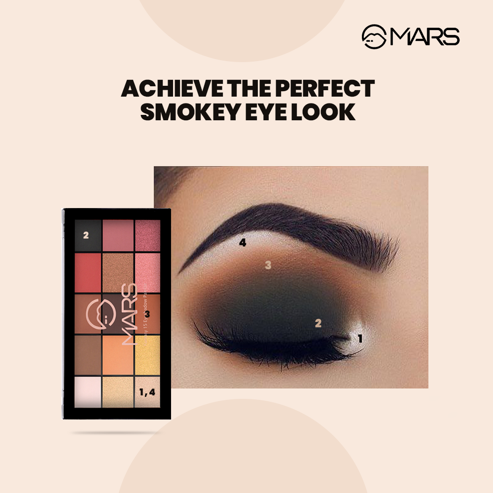 MARS 15 Color Eyeshadow Palette | Fantasy 15 | 22.5 g | iBellaa