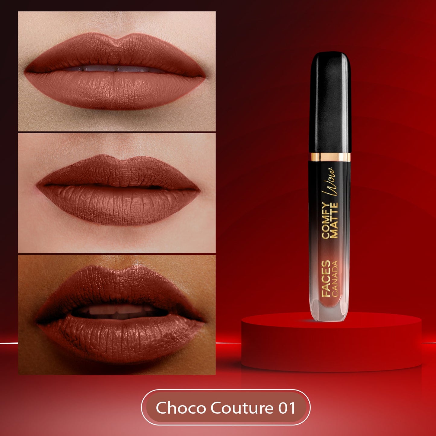 Faces Canada Comfy Matte Wow Liquid Lipstick | 3.8 ml | iBellaa