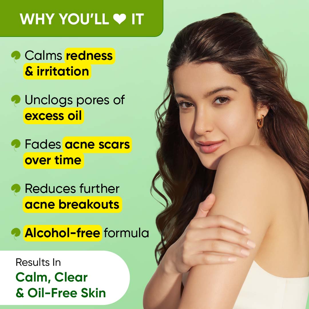 Dot & Key Cica + Niacinamide Toner for Oily & Acne Prone Skin | 150 ml | iBellaa