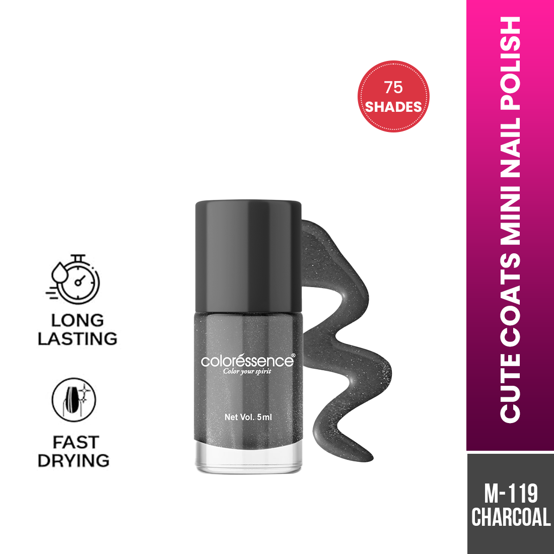 Coloressence Cute Coats Nail Polish | 6 ml | iBellaa