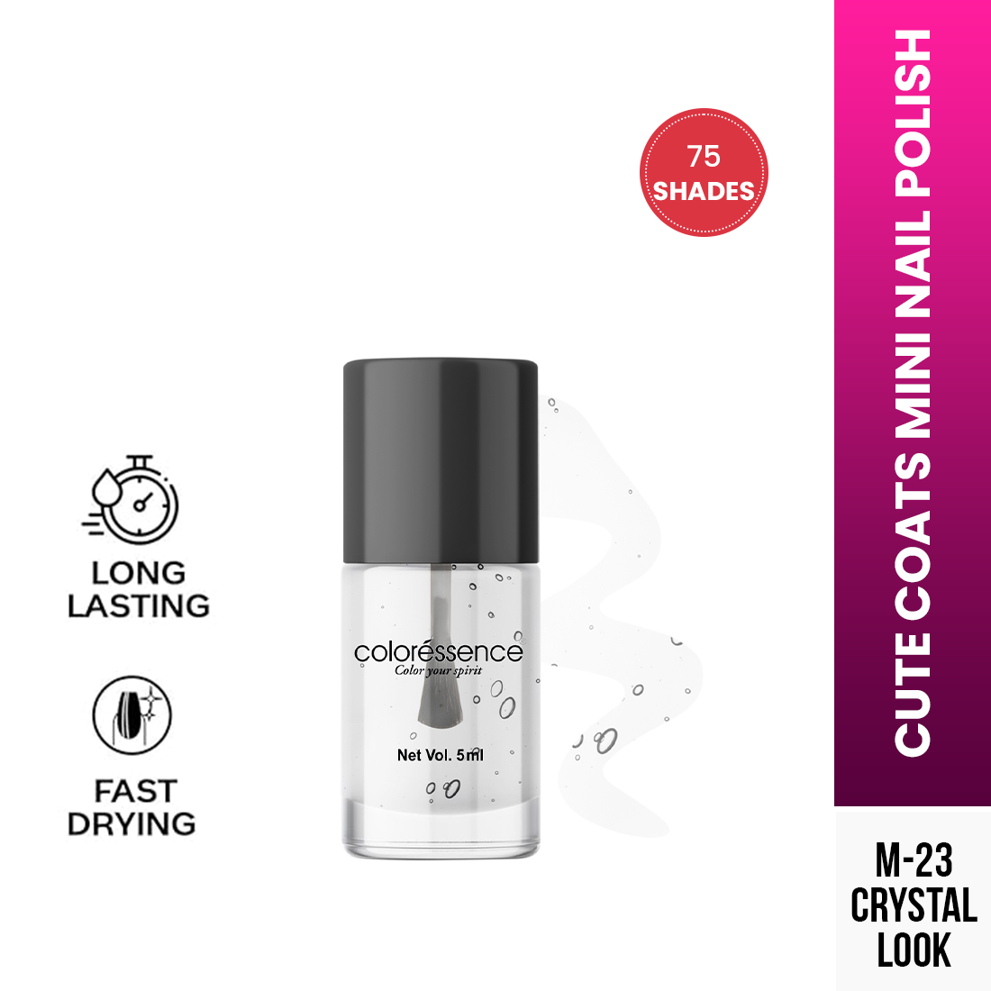 Coloressence Cute Coats Nail Polish | 6 ml | iBellaa