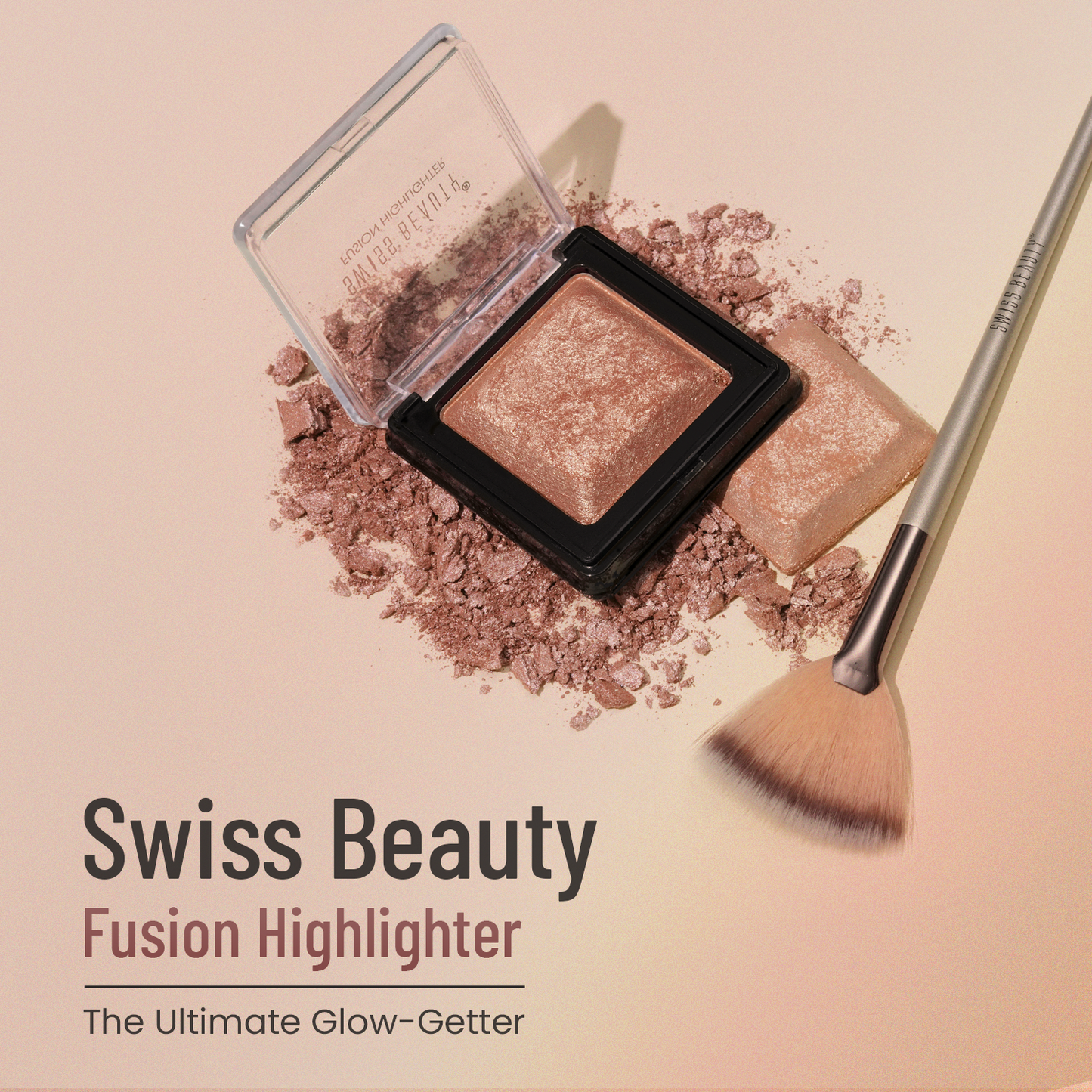 Swiss Beauty Fusion Highlighter | 6 g | iBellaa
