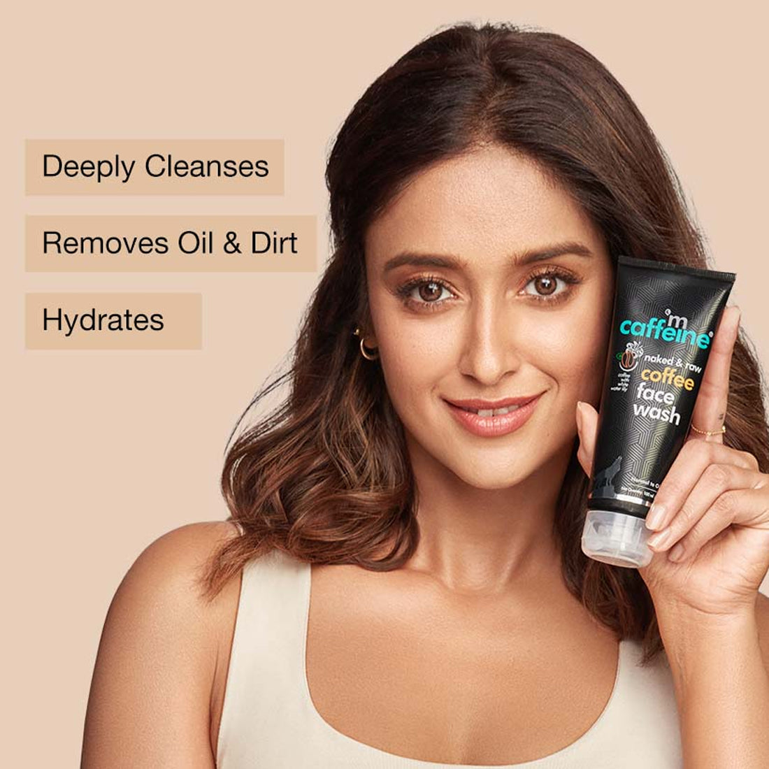 mCaffeine Coffee Face Wash - 75ml | iBellaa