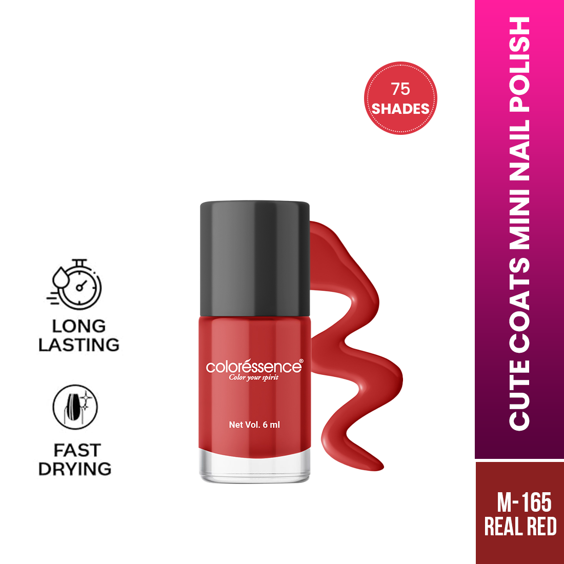 Coloressence Cute Coats Nail Polish | 6 ml | iBellaa