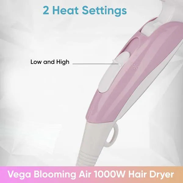 VEGA Blooming Air 1000 Watts Hair Dryer - VHDH-05 | iBellaa