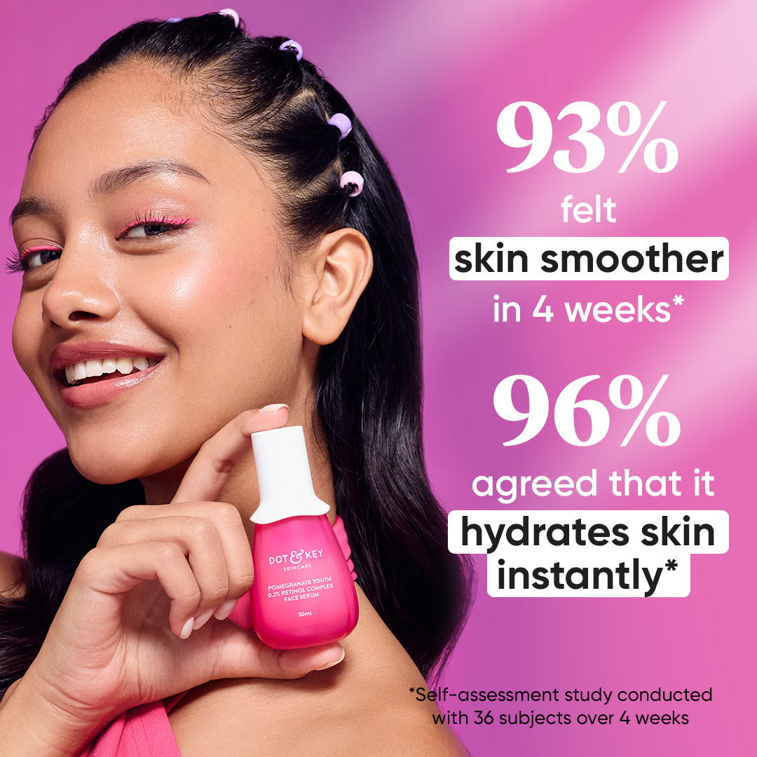 DOT & KEY Pomegranate Youth 0.2% Retinol Complex Face Serum | 30 ml | iBellaa