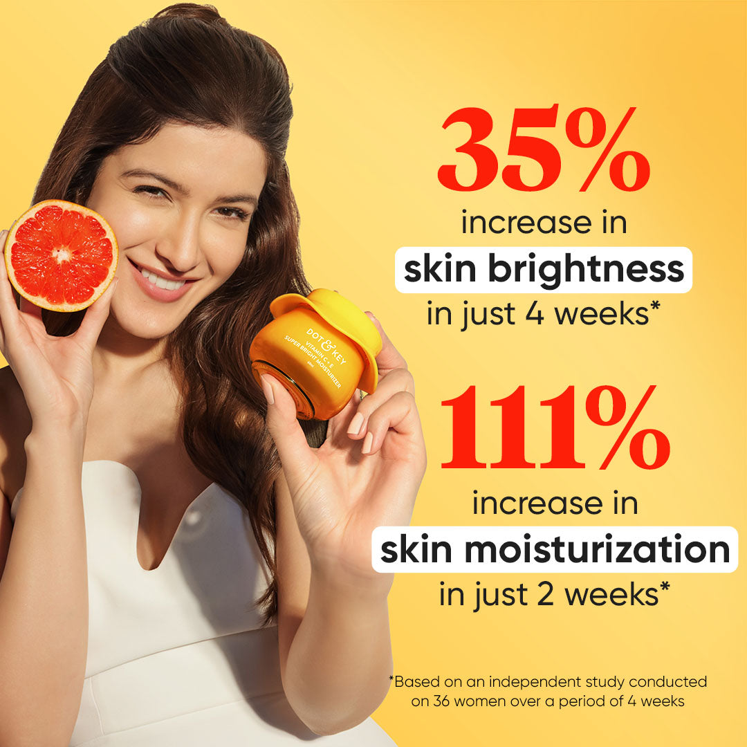 DOT & KEY Vitamin C + E Moisturizer for Glowing Skin | 60 ml | iBellaa