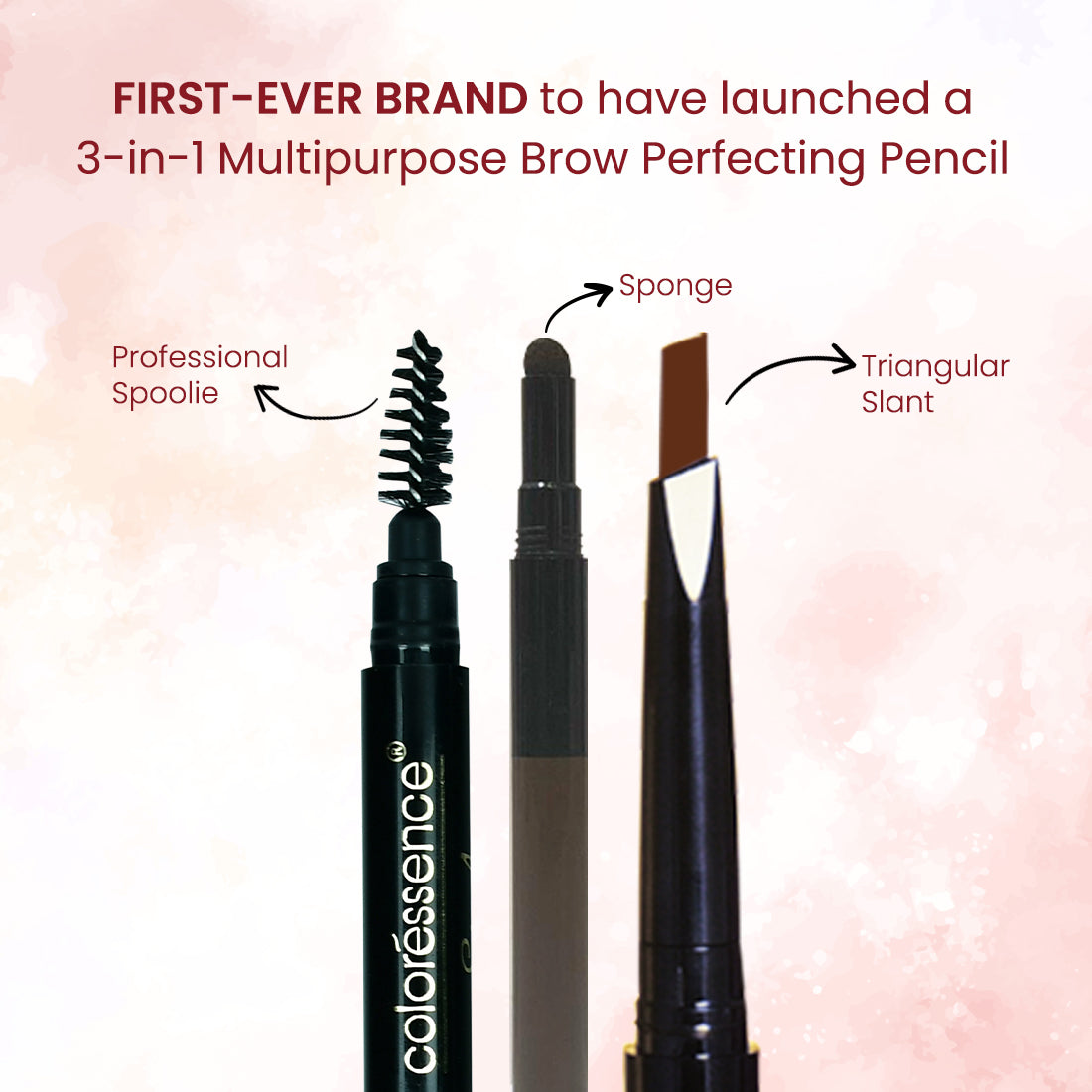 Coloressence Eye Brow Styler 3 In 1 Multifunction | 0.72 g | iBellaa