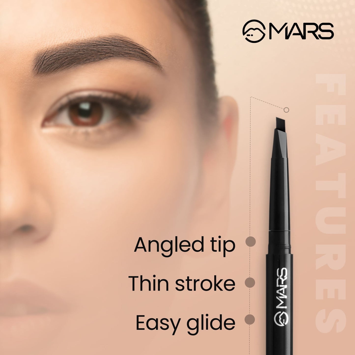 MARS Micro Precision Brow Pencil | 0.4 g | iBellaa