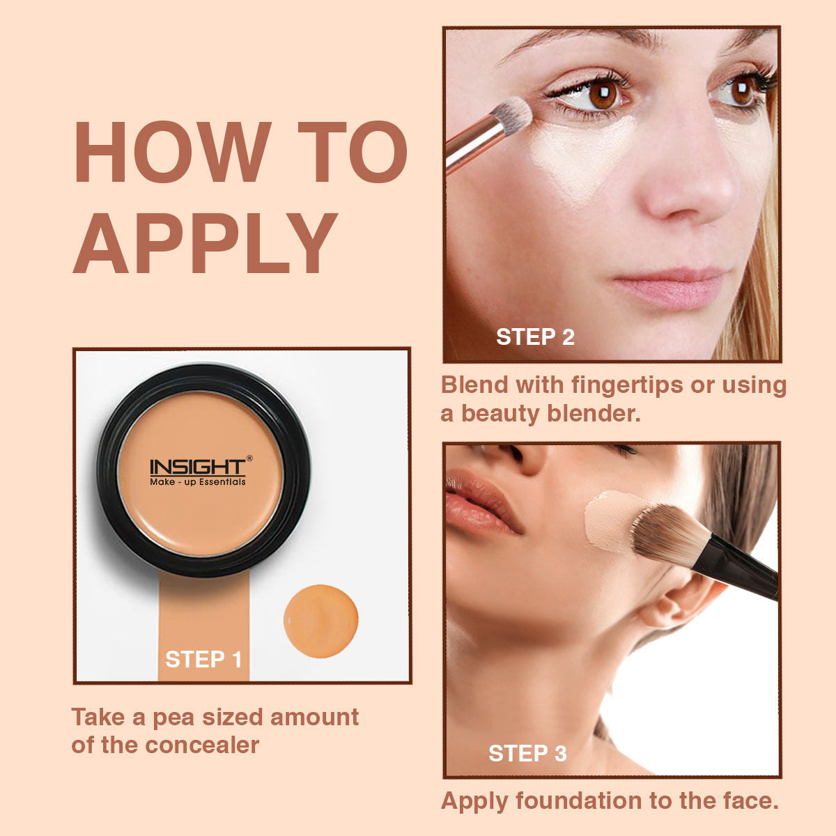 Insight Cosmetics Concealer | 3.5 g | iBellaa