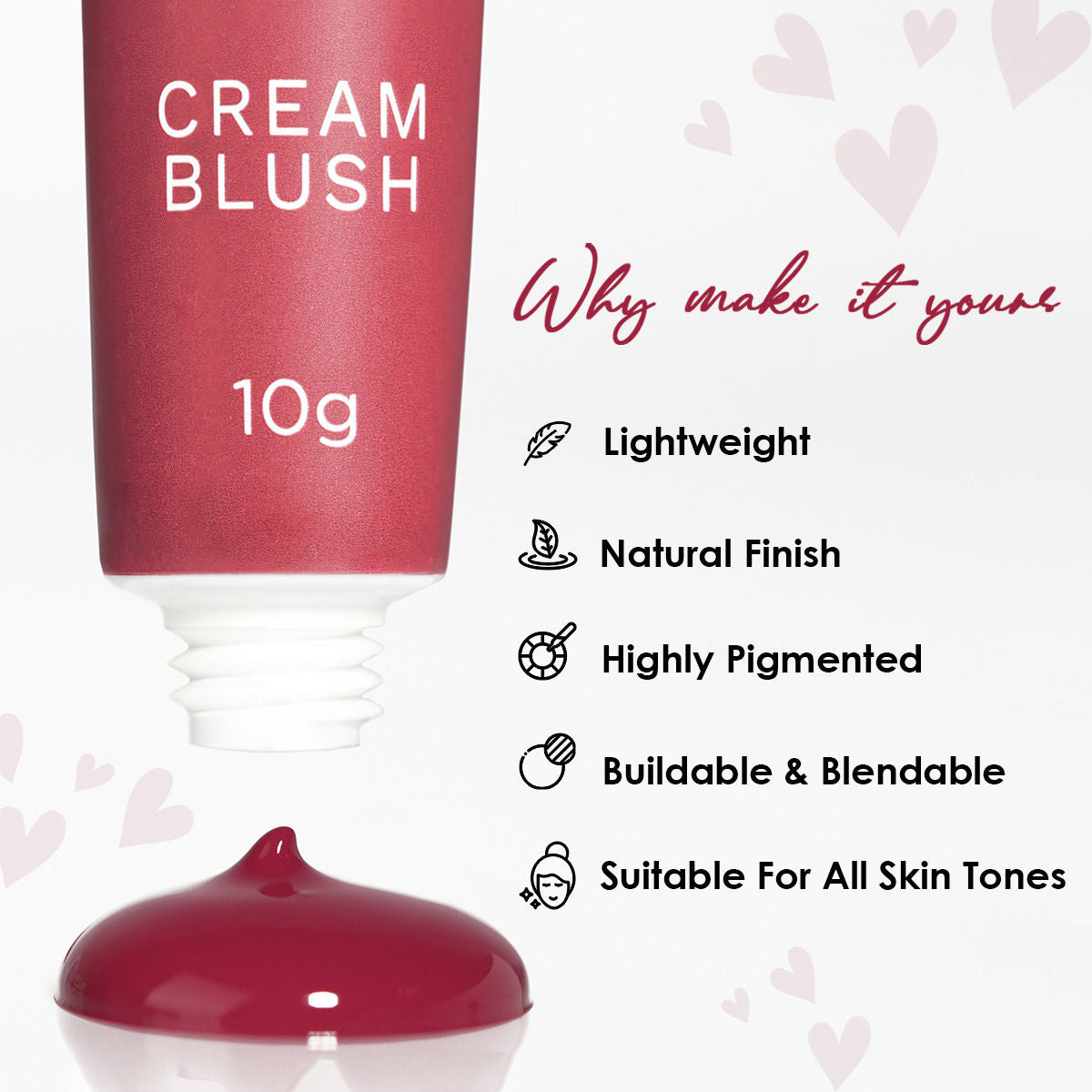 Insight Cosmetics Super Stay Cream Blush | 10 g | iBellaa