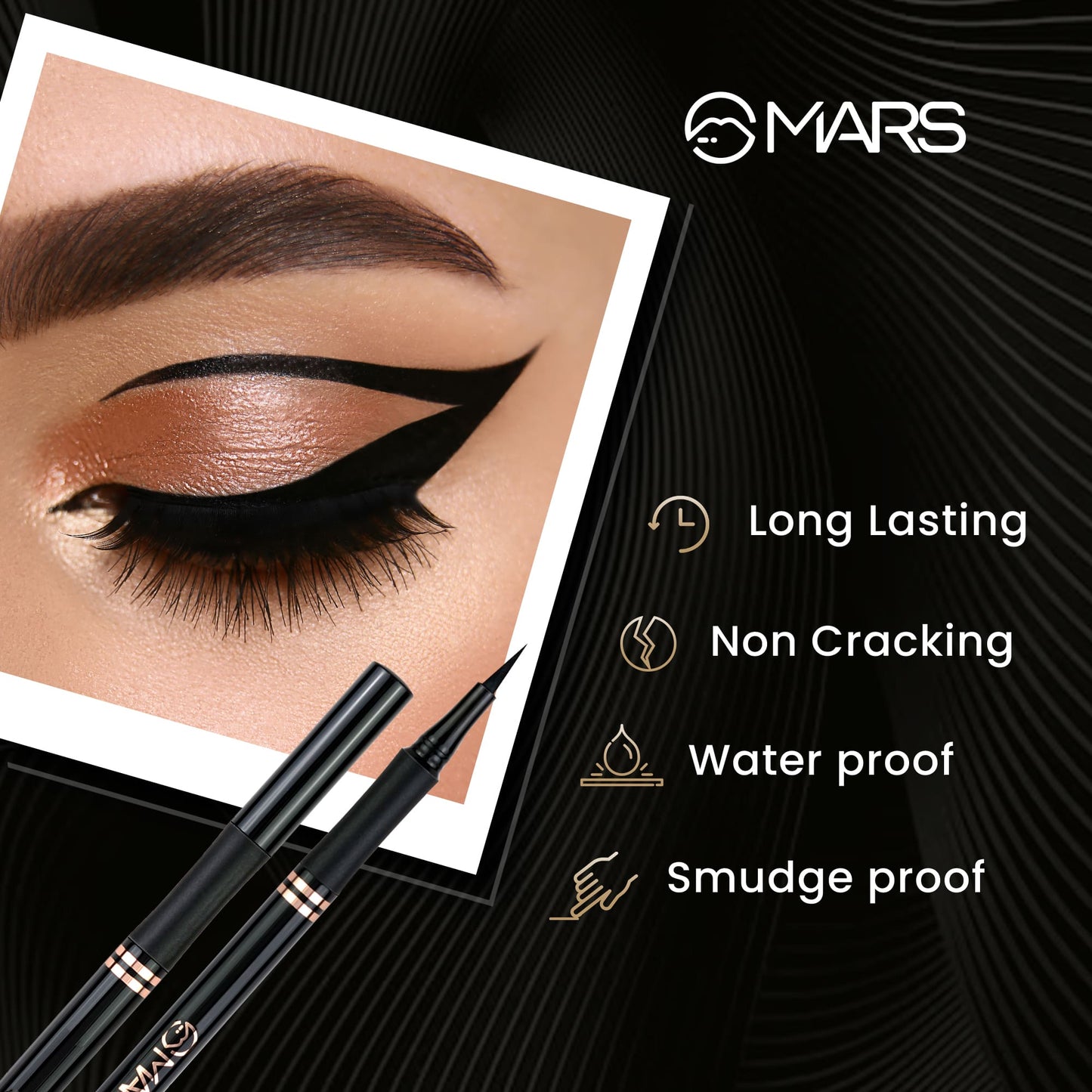 MARS Liquid Pen Eyeliner | 1.5 g | iBellaa