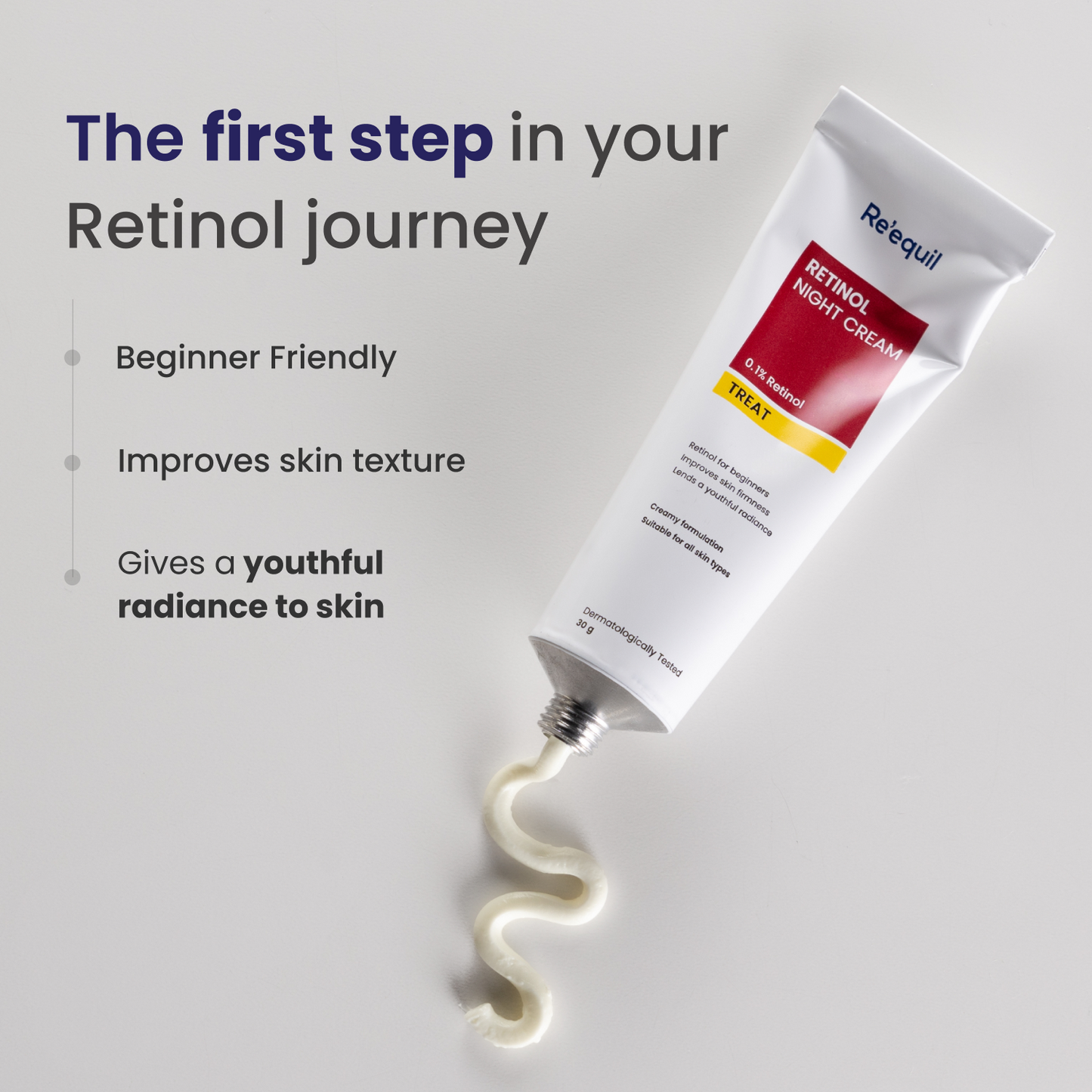 Re'equil 0.1% Retinol Night Cream | 30 g | iBellaa