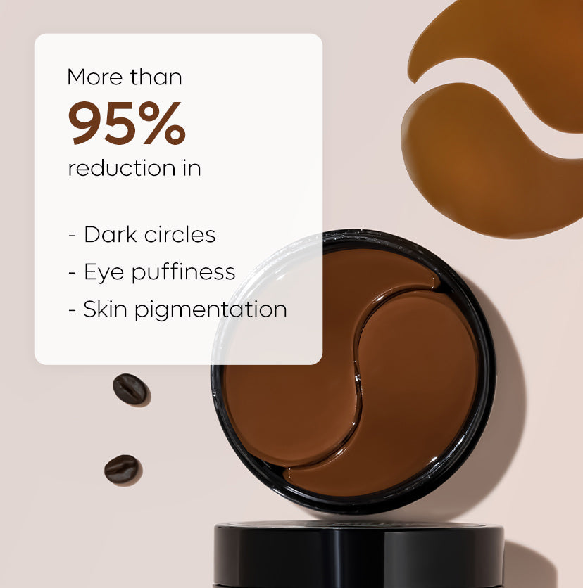 mCaffeine Coffee Hydrogel Under Eye Patches - 15 Pairs | iBellaa