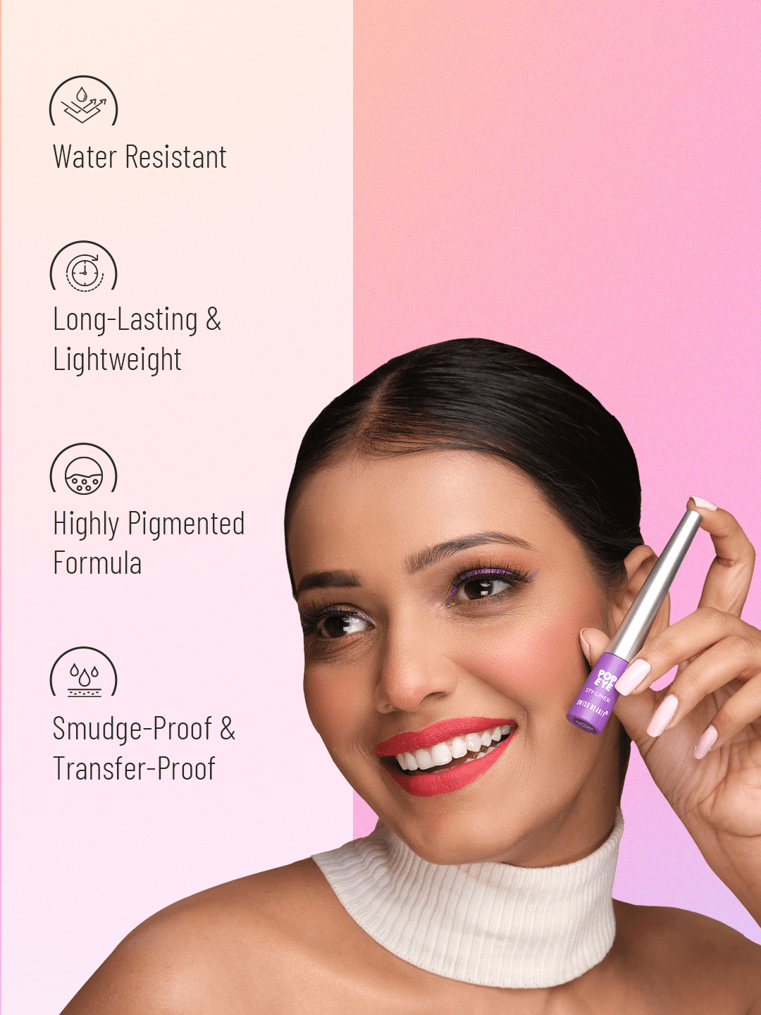 Swiss Beauty Pop Eye Sty-liner | 3 ml | iBellaa