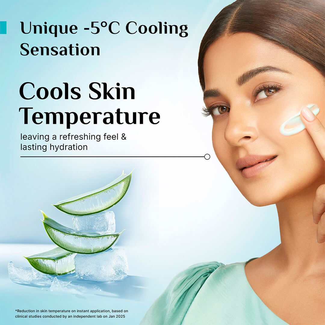 Pilgrim Korean Aloe Cooling Fluid Sunscreen SPF 50+ PA++++ | 50 ml | iBellaa