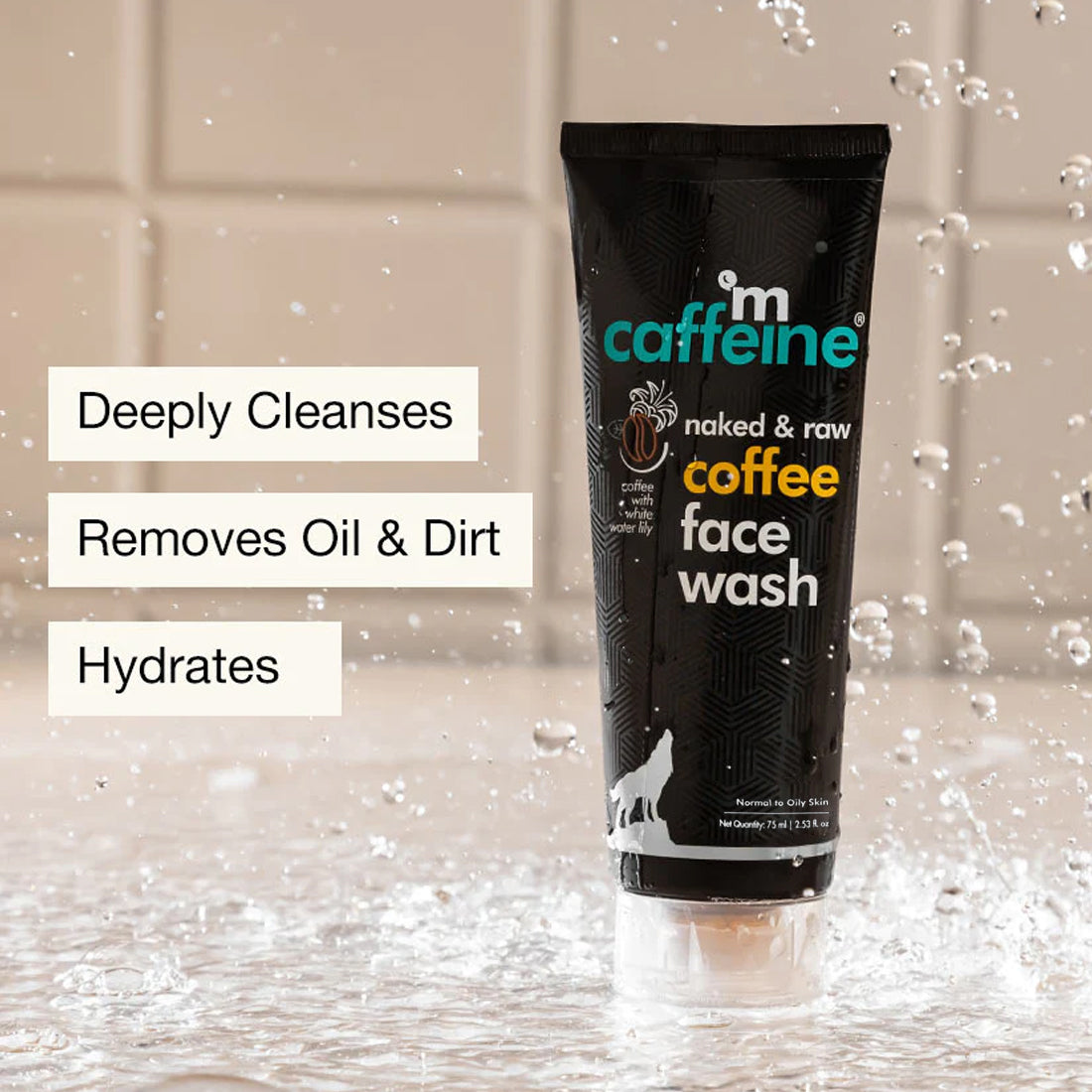 mCaffeine Coffee Face Wash - 75ml | iBellaa