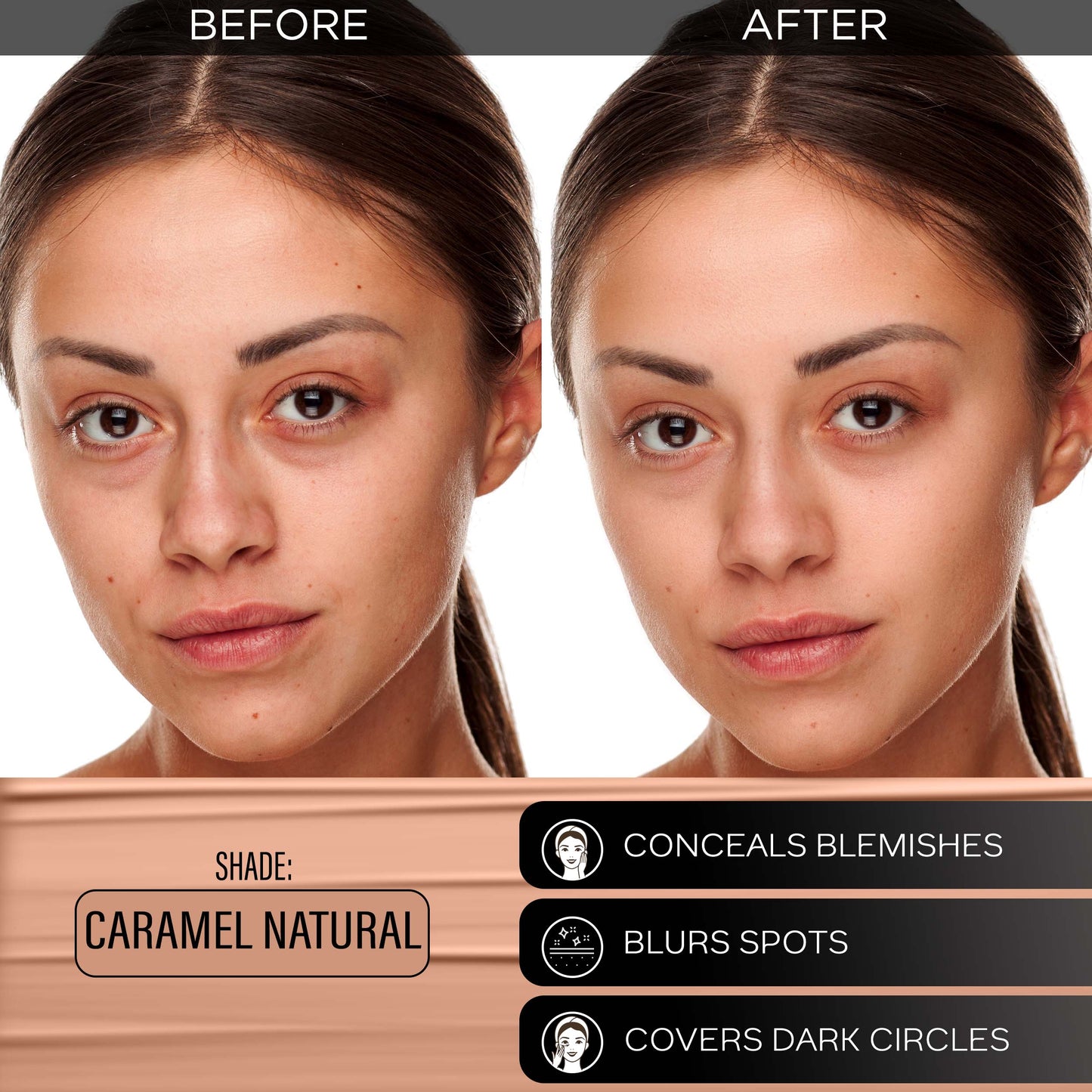 Faces Canada 3 in 1 All Day Hydra Matte Foundation | 25 ml | iBellaa