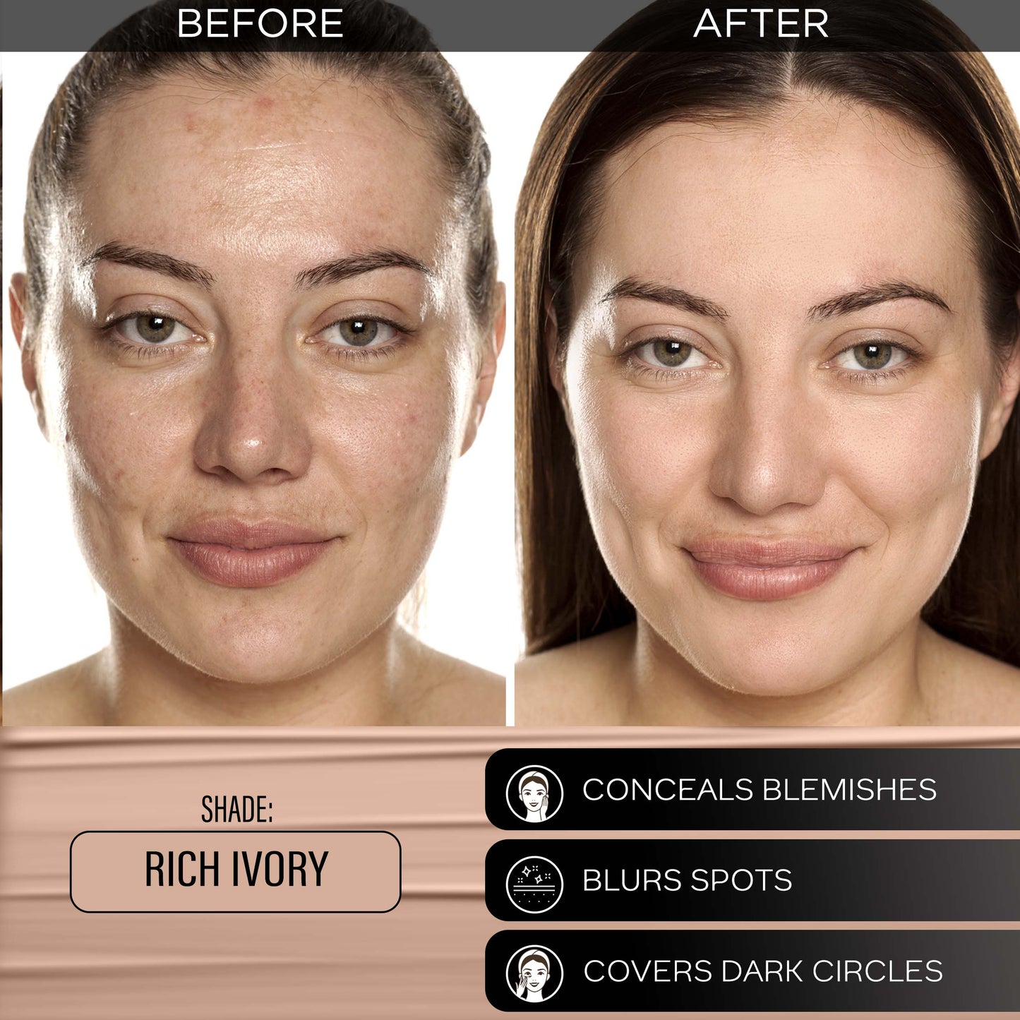 Faces Canada 3 in 1 All Day Hydra Matte Foundation | 25 ml | iBellaa