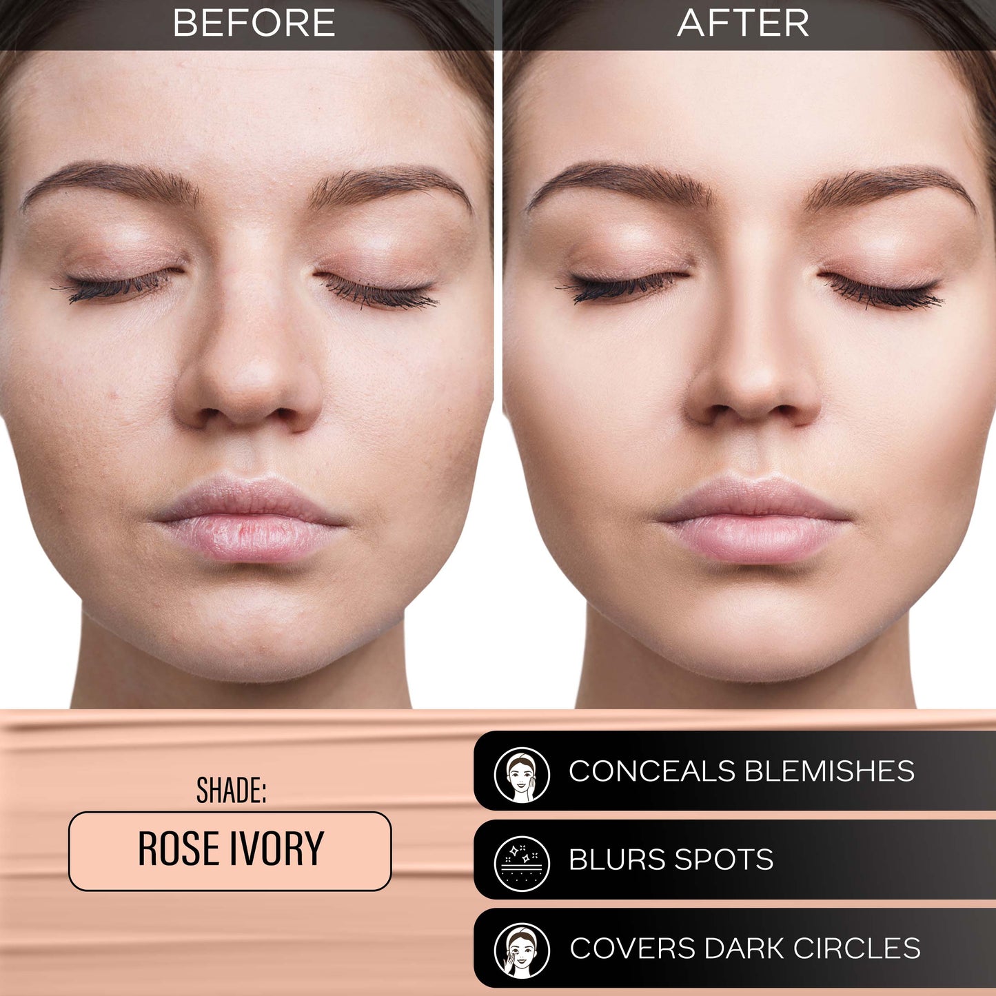 Faces Canada 3 in 1 All Day Hydra Matte Foundation | 25 ml | iBellaa