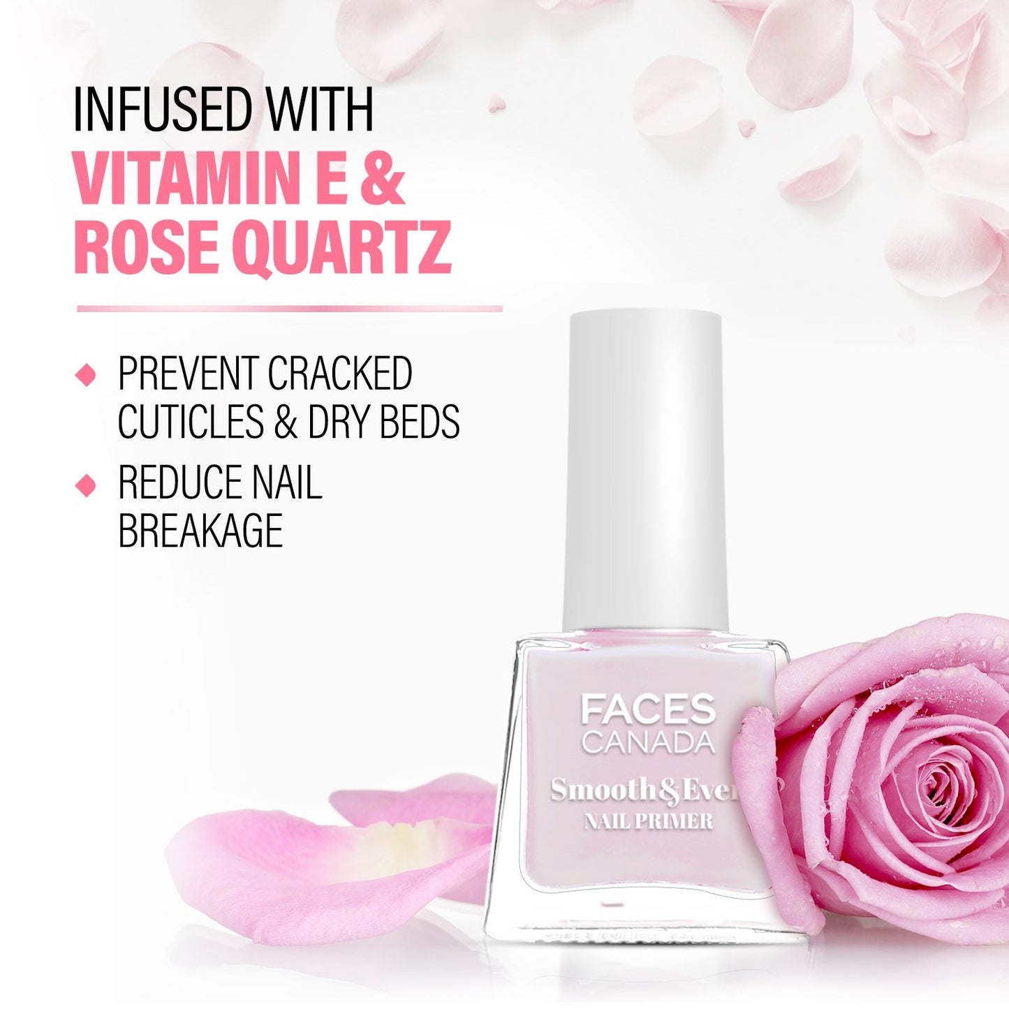 Faces Canada Smooth & Even Nail Primer | 5 g | iBellaa