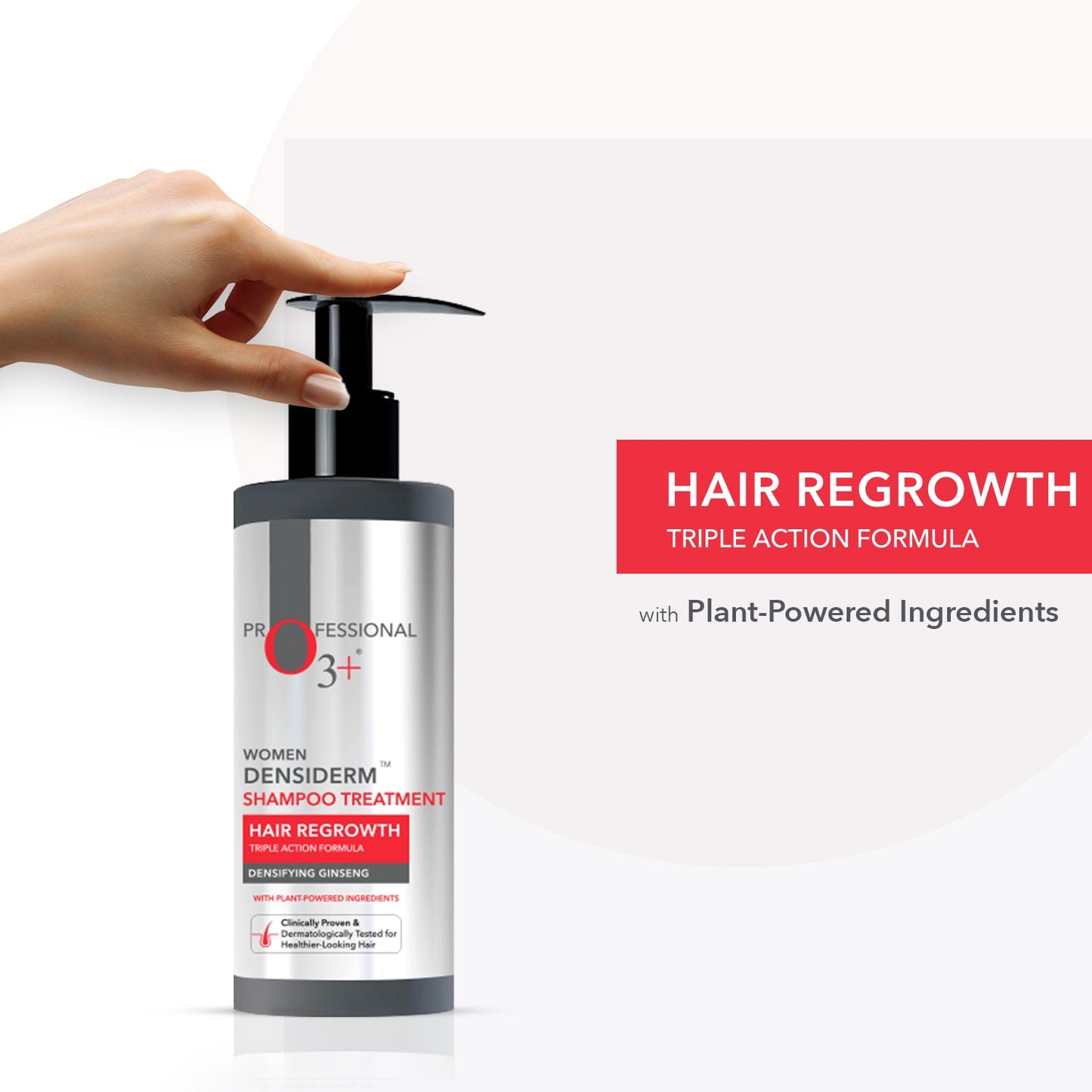 O3+ Women Densiderm Anti Hair Loss Shampoo for Dense hair & Regrowth | 200 ml | iBellaa
