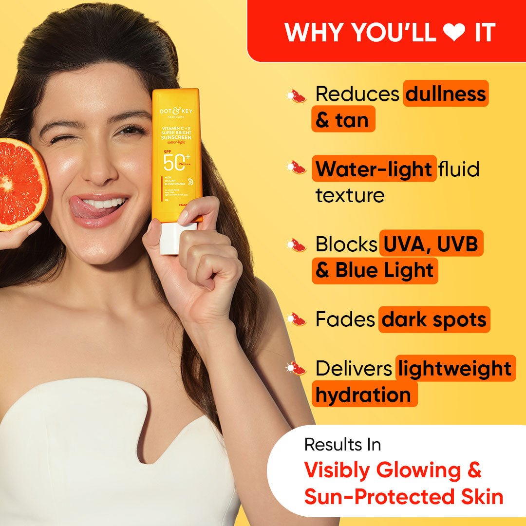 DOT & KEY Vitamin C + E Sunscreen, SPF 50+ PA++++ | iBellaa