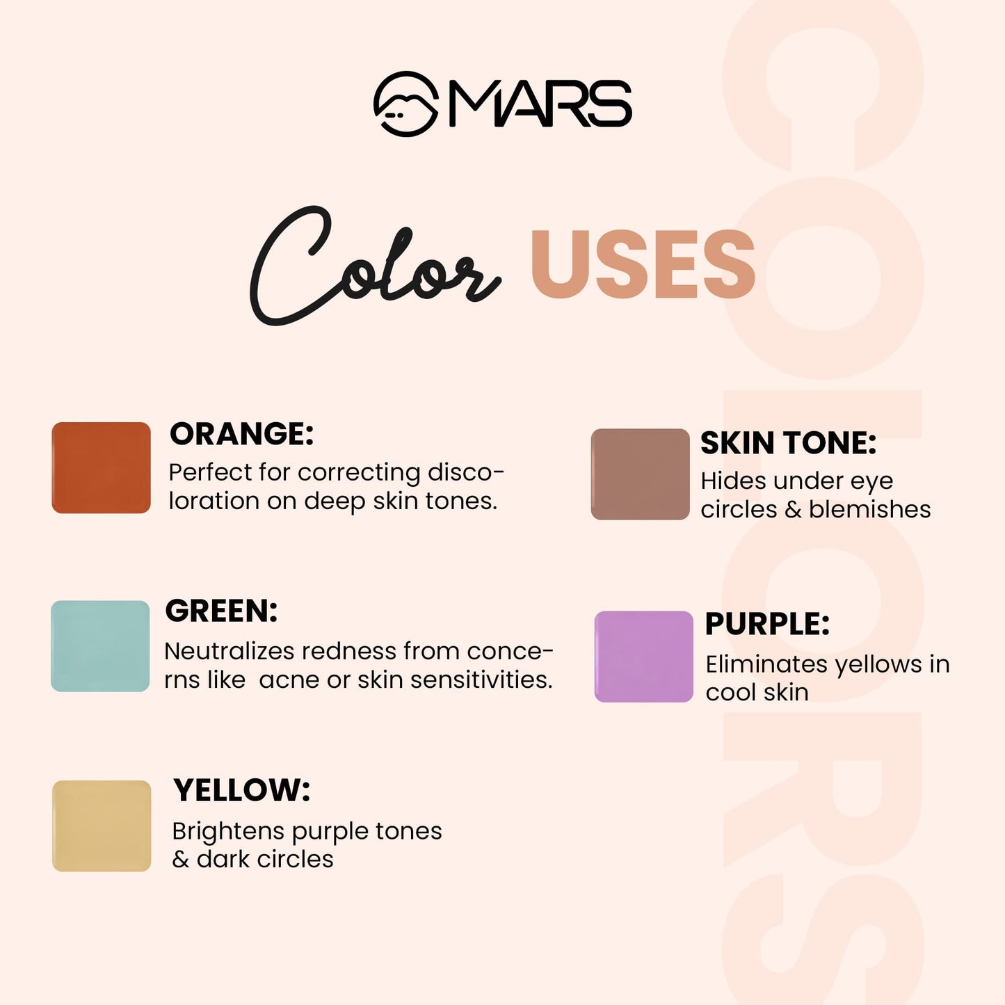 MARS Cover Rangers | Concealer Palette | 24 g | iBellaa