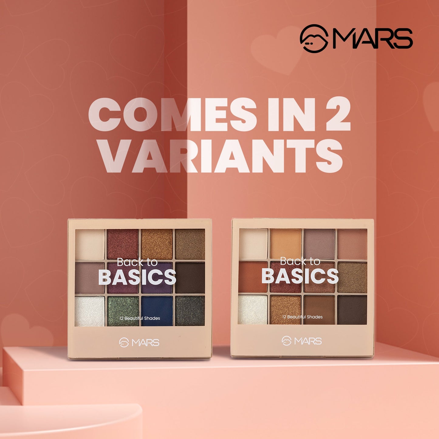 MARS Eyeshadow Palette | Back to Basics | 14.4 g | iBellaa