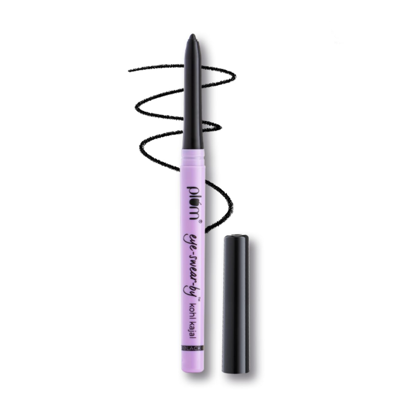Plum Eye-Swear-By Kohl Kajal - Deep Black | iBellaa