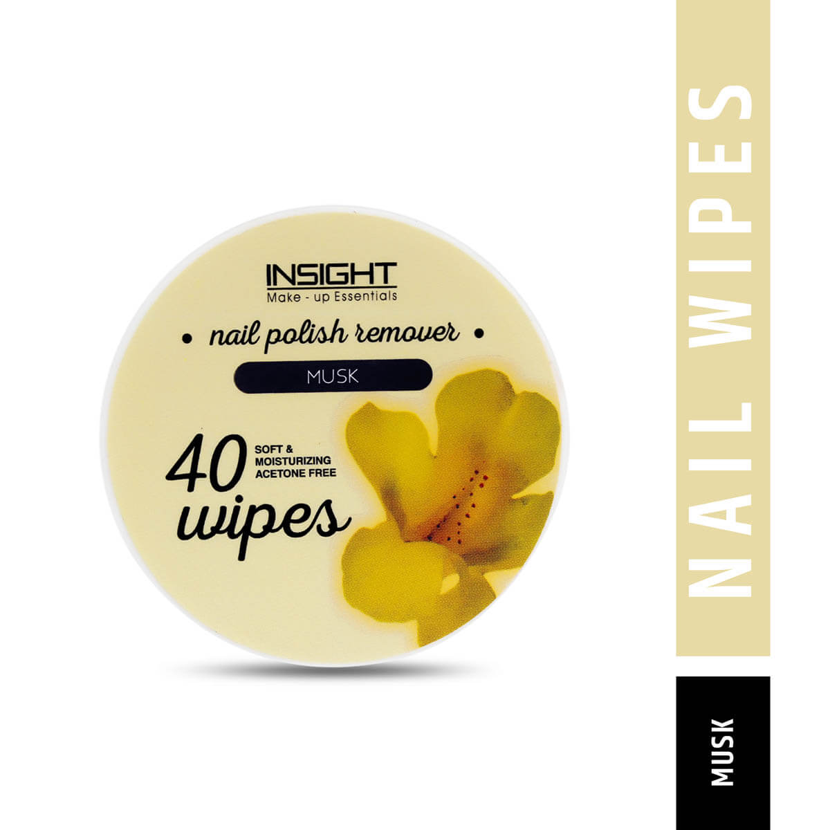 Insight Cosmetics Nail Polish Remover Wipes - 40 | 25 ml | iBellaa
