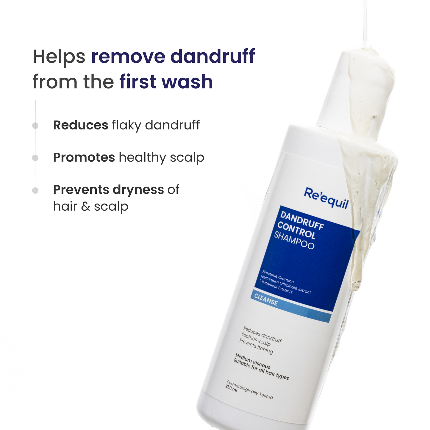 Re'equil Dandruff Control Shampoo | 250 ml | iBellaa