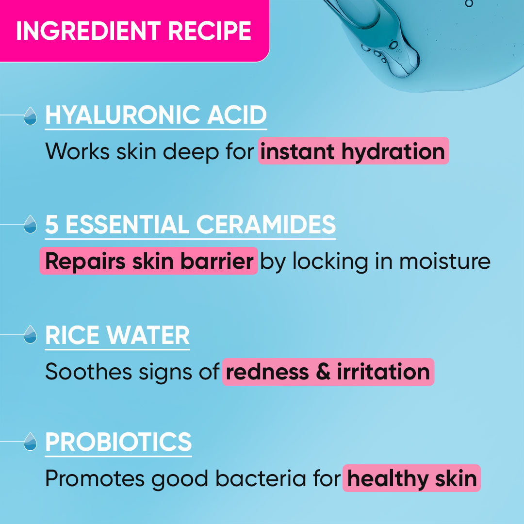 DOT & KEY Hyaluronic & Ceramides Hydrating Face Serum | 30 ml | iBellaa