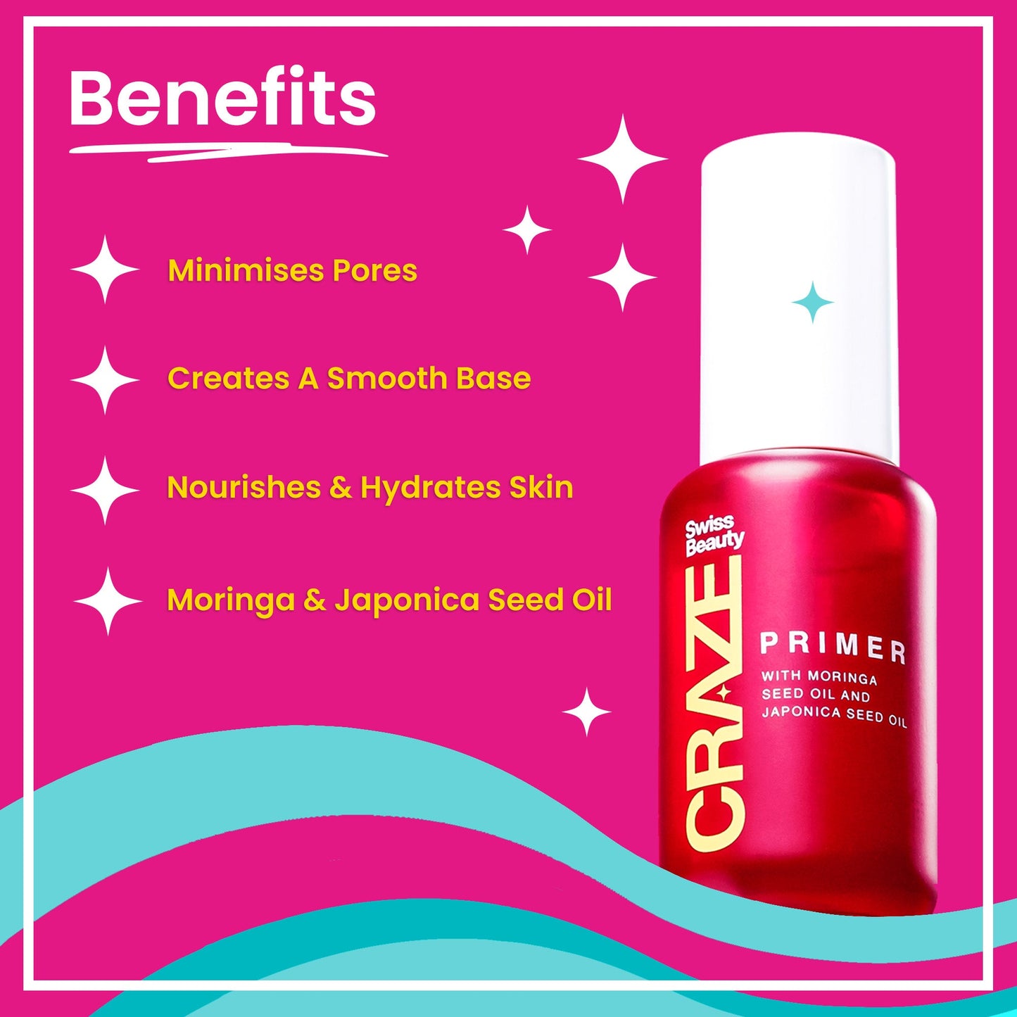 Swiss Beauty Craze Face primer | 27 g | iBellaa