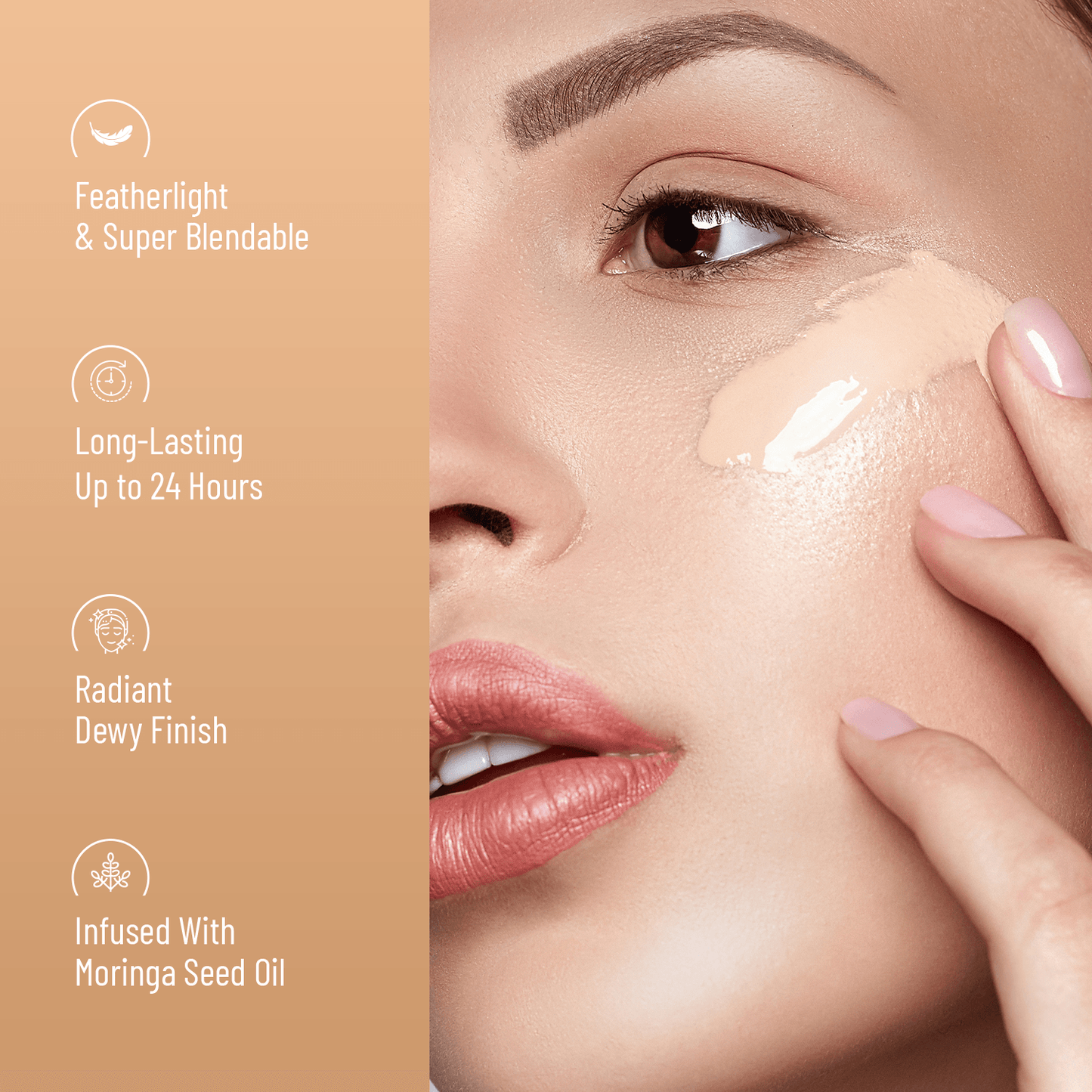 Swiss Beauty Studio Finish Foundation | 30 ml | iBellaa