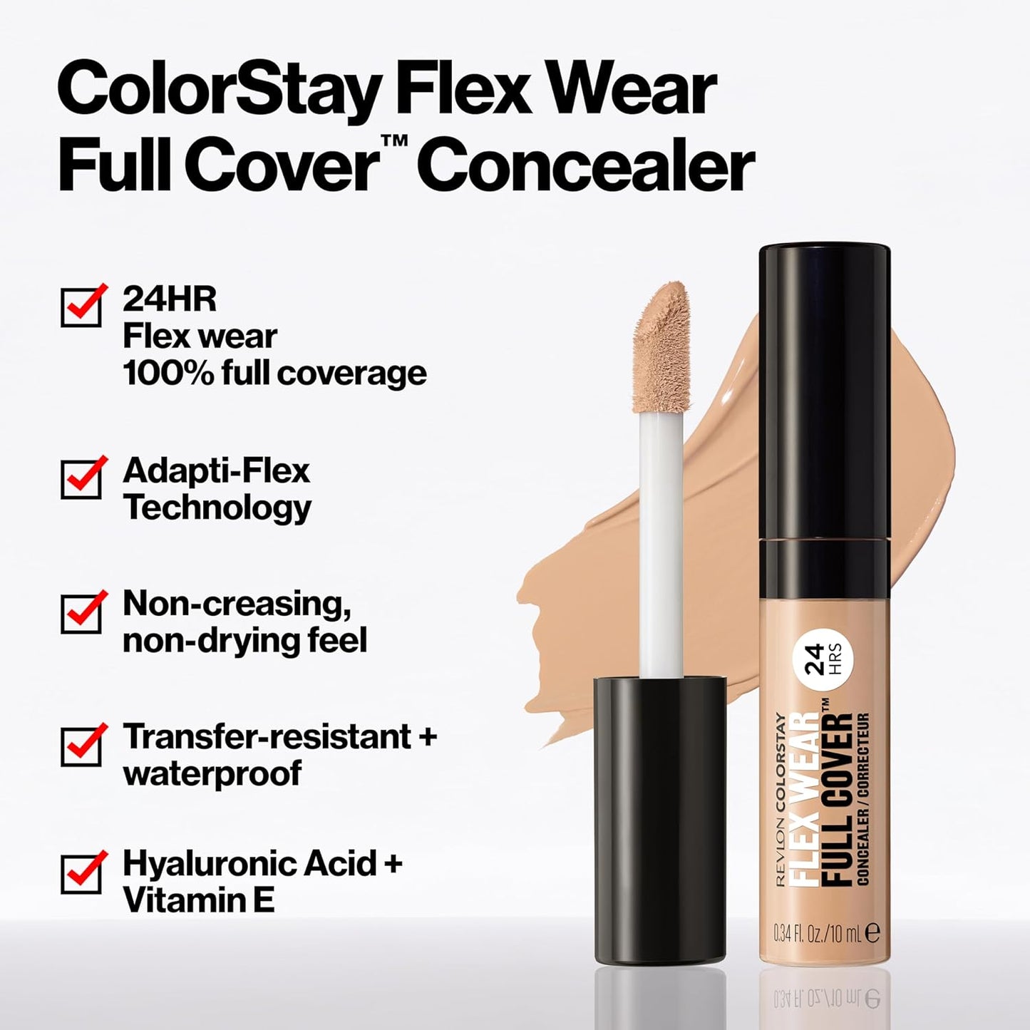 Revlon ColorStay Flex Wear Full Cover™ Concealer | iBellaa