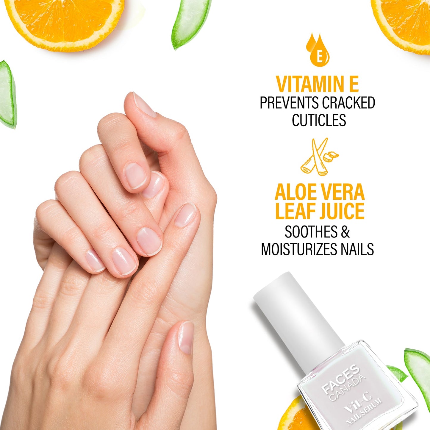 Faces Canada Vit-C Nail Serum | 5 g | iBellaa