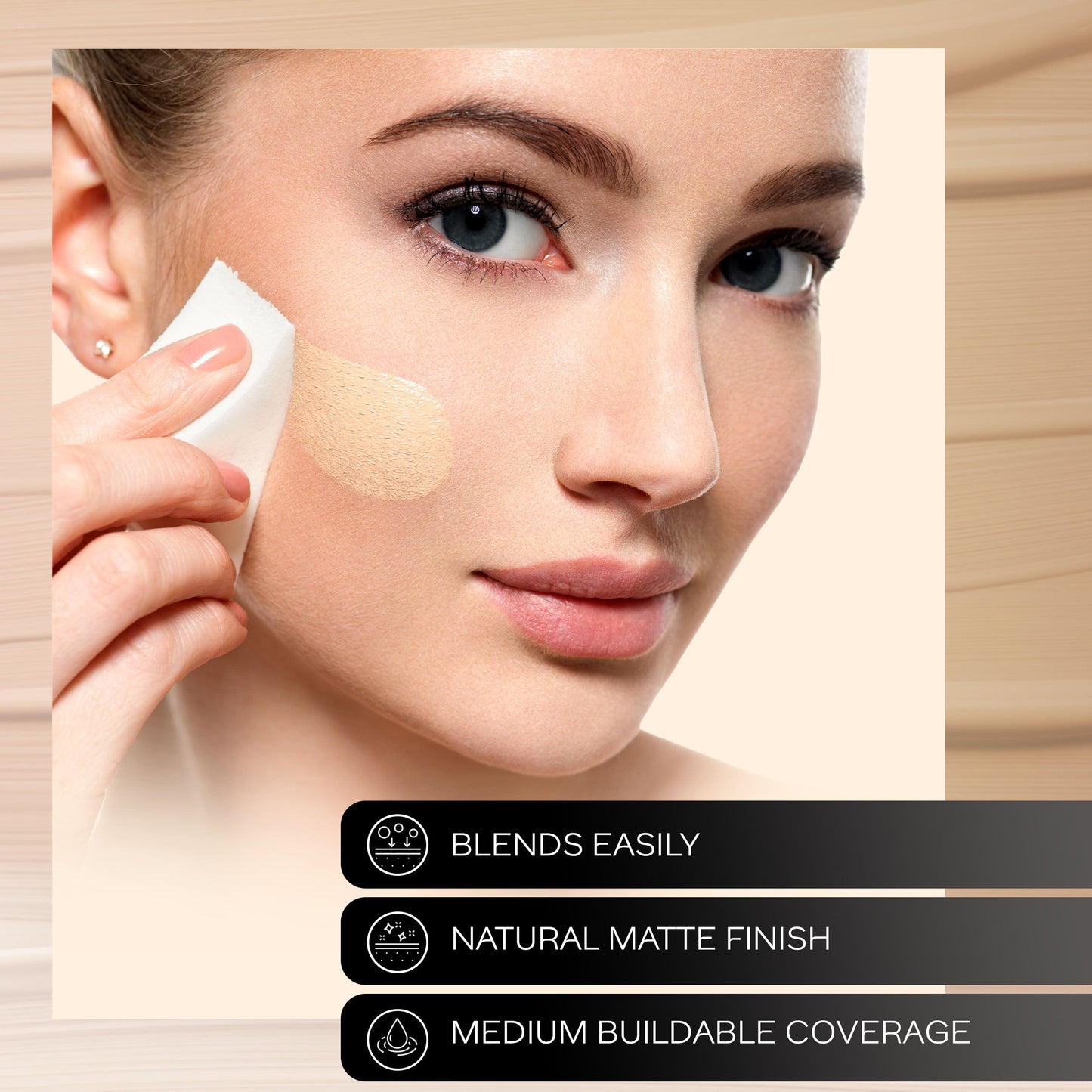 Faces Canada 3 in 1 All Day Hydra Matte Foundation | 25 ml | iBellaa