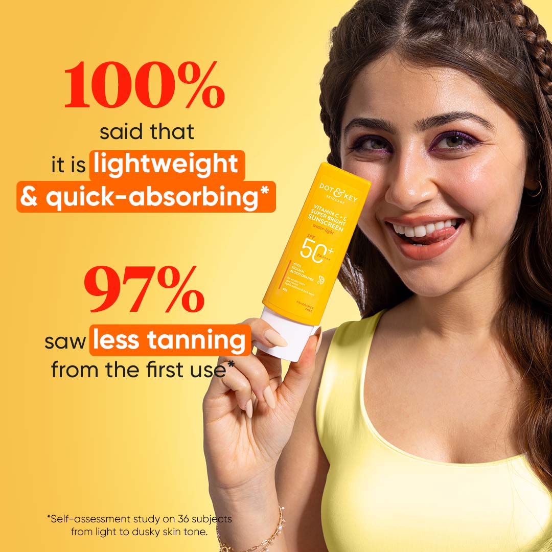 DOT & KEY Vitamin C + E Sunscreen, SPF 50+ PA++++ | iBellaa