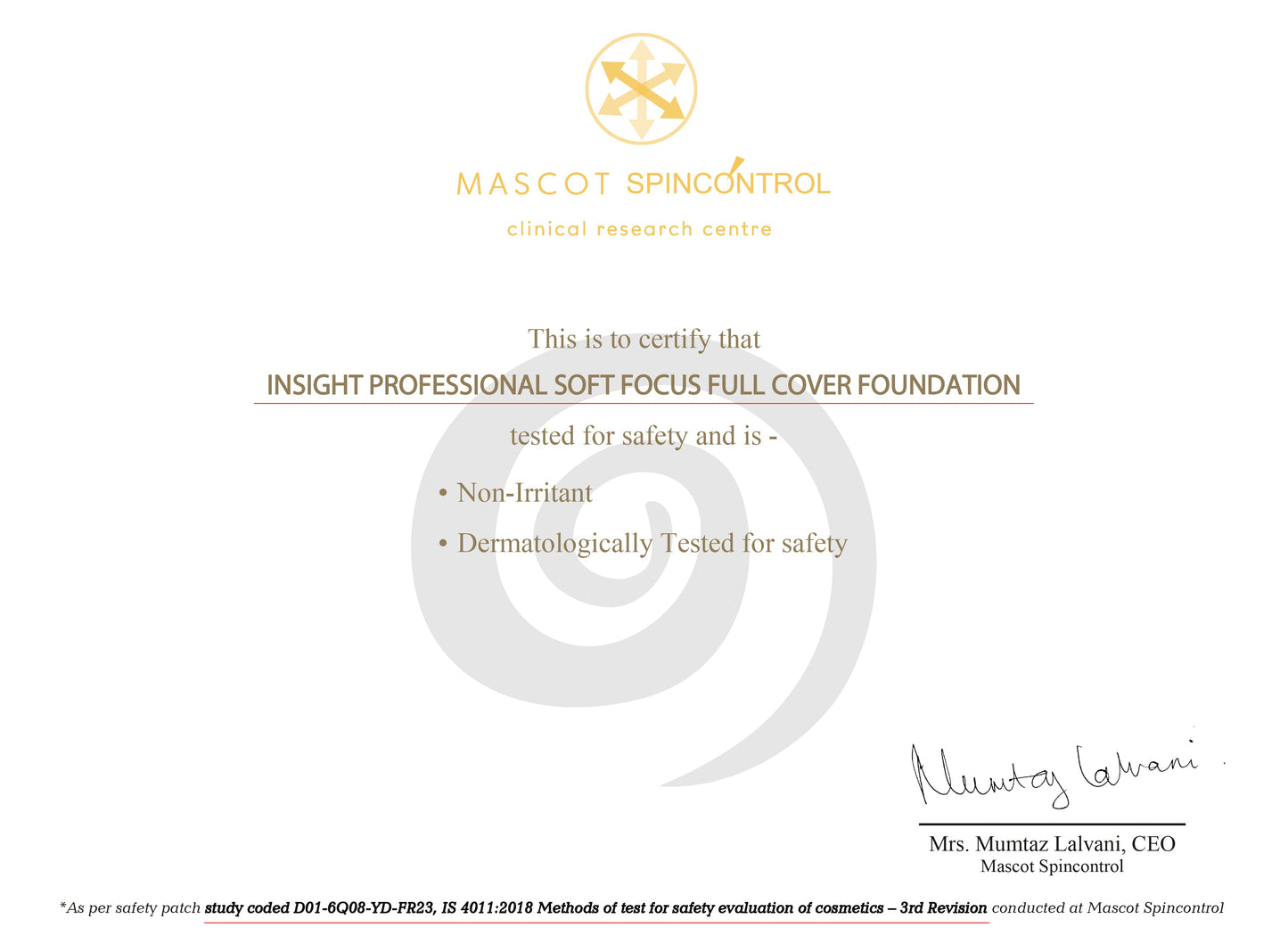 Insight Professional Full Cover Soft Focus Foundation | 25 g | iBellaa