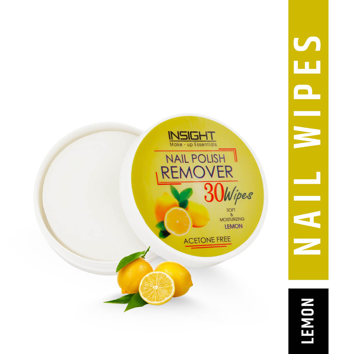 Insight Cosmetics Nail Polish Remover Wipes - 30 | 15 ml | iBellaa
