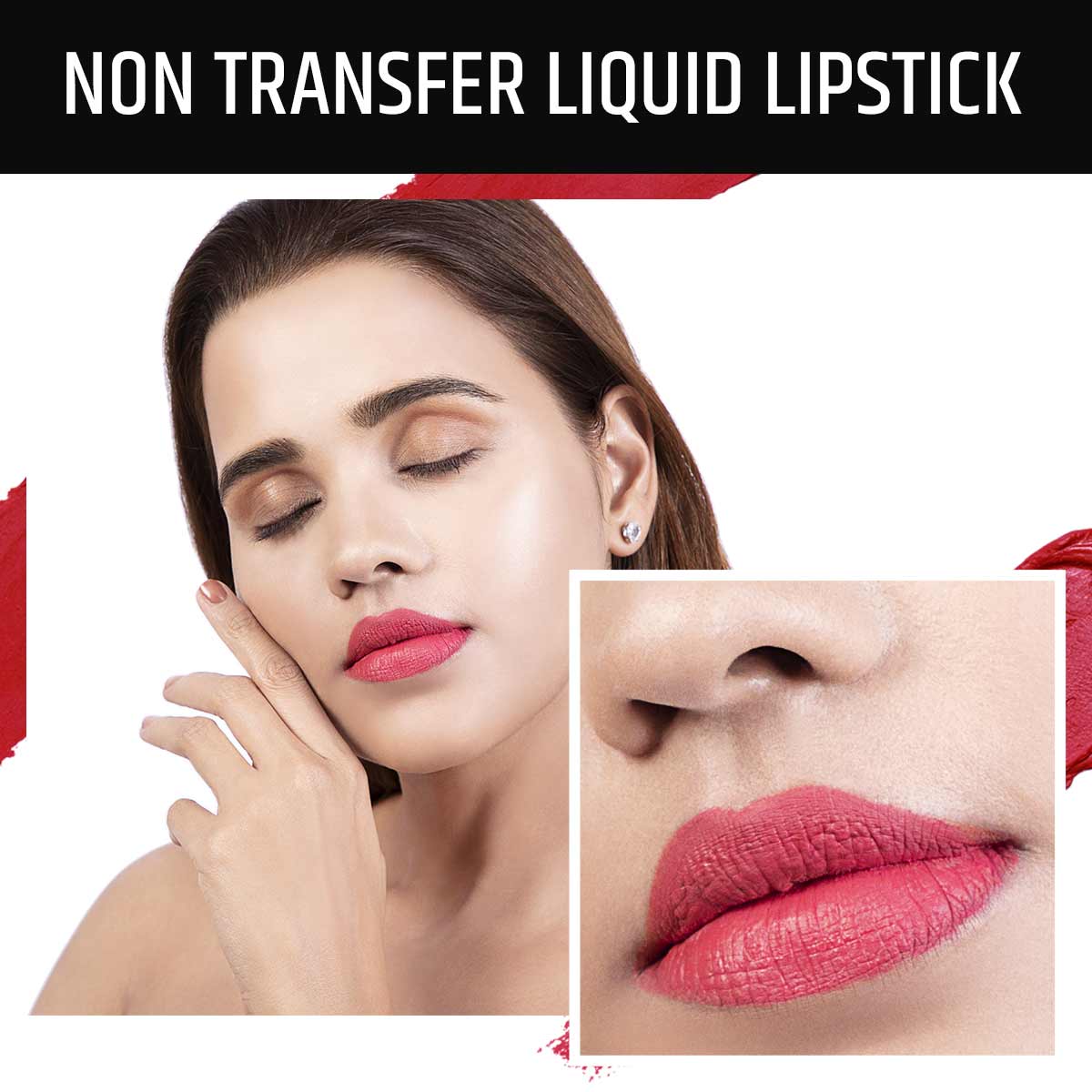 Insight Cosmetics Non transfer liquid lipstick | 4 ml | iBellaa