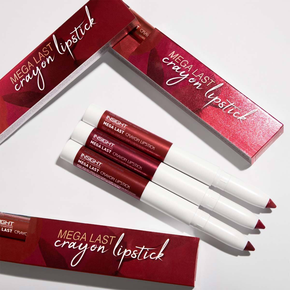 Insight Cosmetics Mega Last Crayon Lipstick | 1.3 g | iBellaa