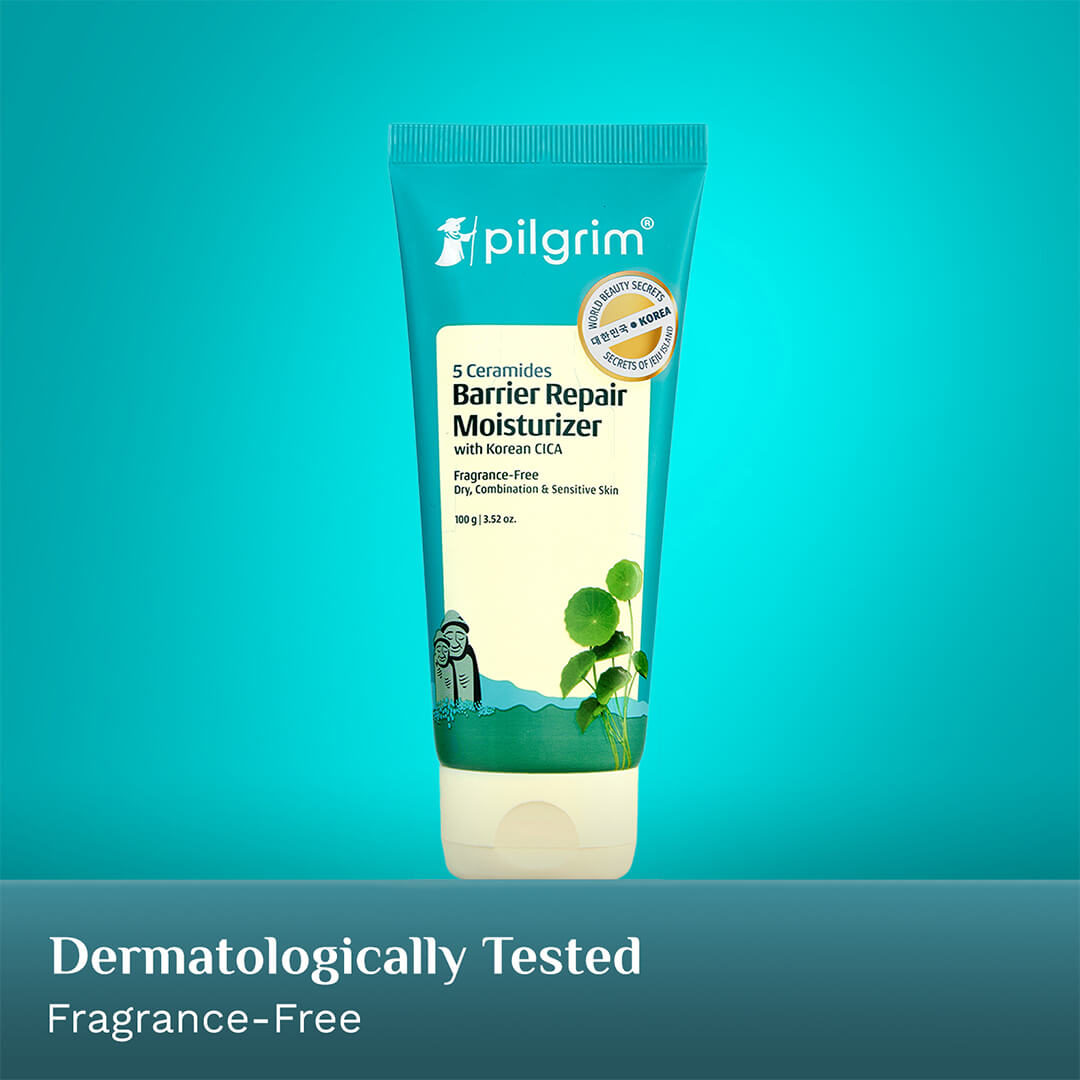 Pilgrim 5 Ceramides Barrier Repair Moisturizer | 100 g | iBellaa