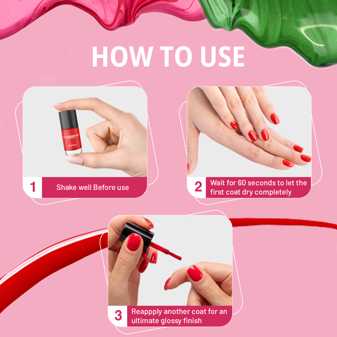 Coloressence Cute Coats Nail Polish | 6 ml | iBellaa