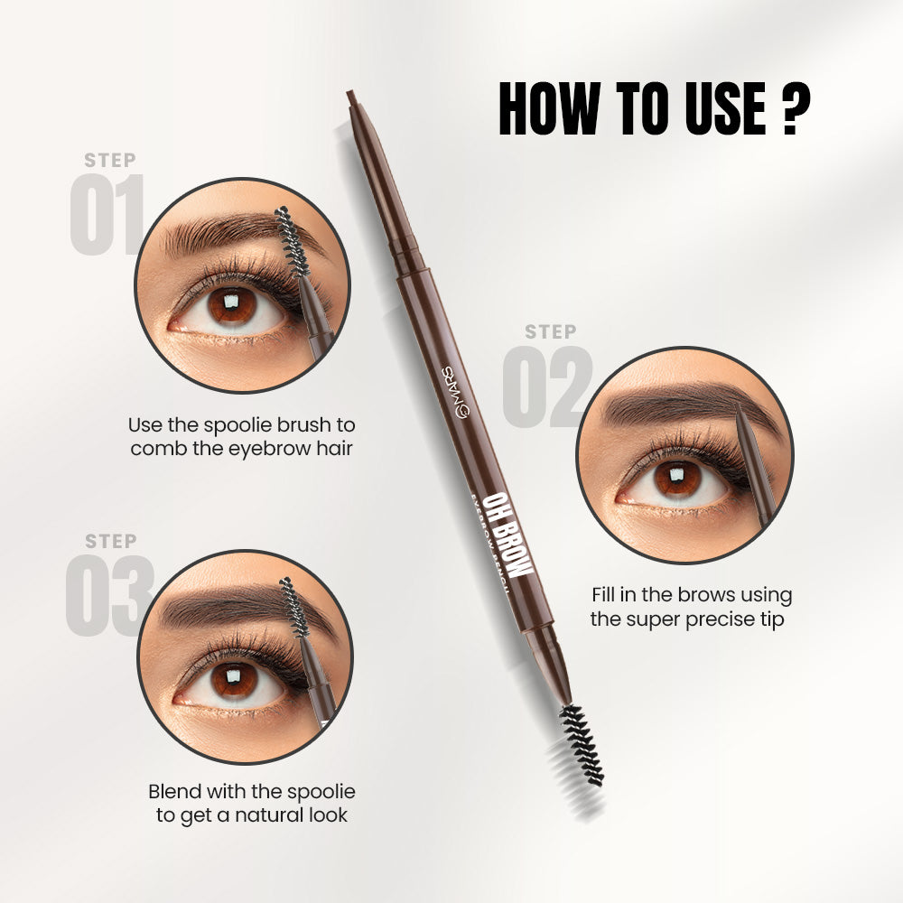 MARS Oh Brow | Eyebrow Pencil | 0.1 g | iBellaa