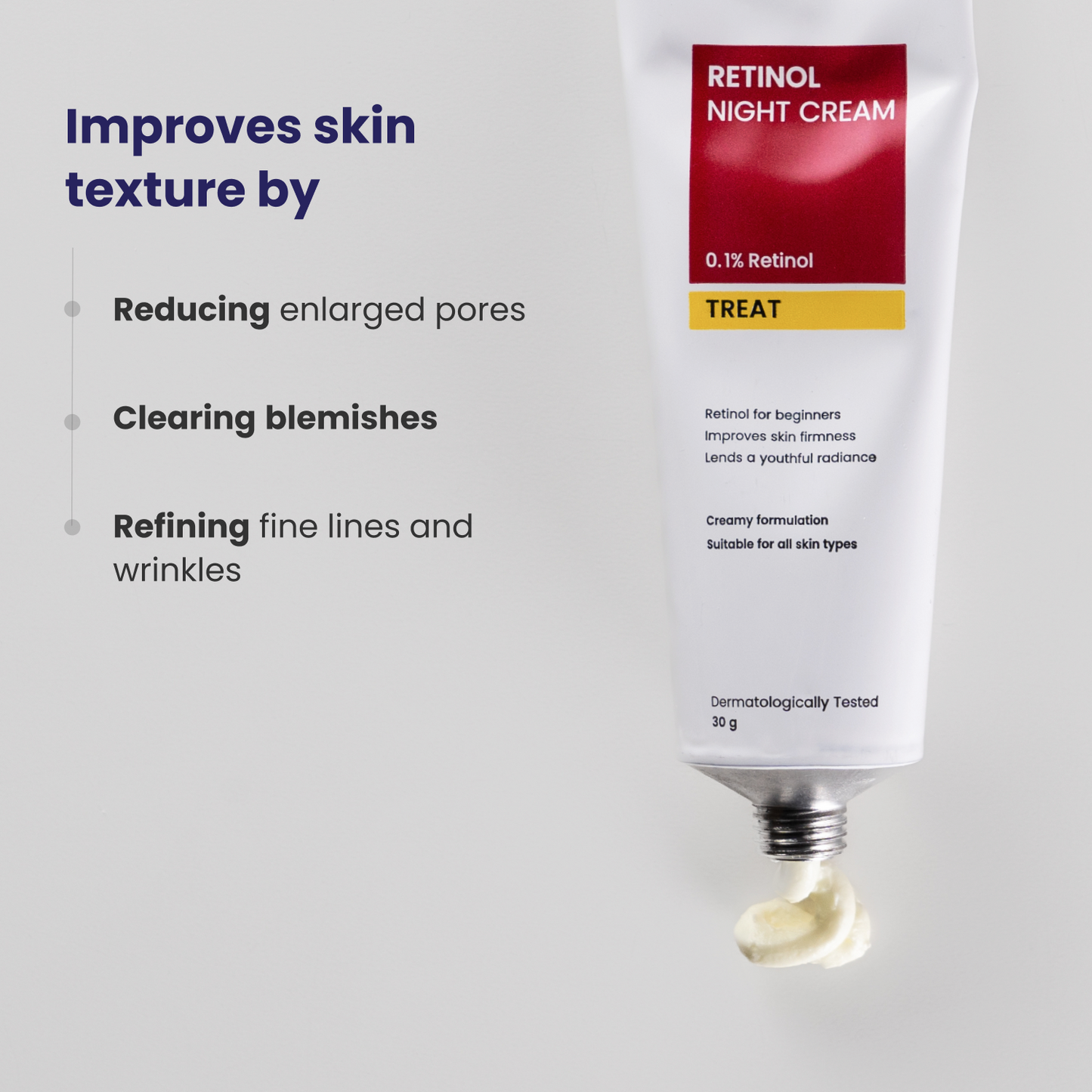 Re'equil 0.1% Retinol Night Cream | 30 g | iBellaa