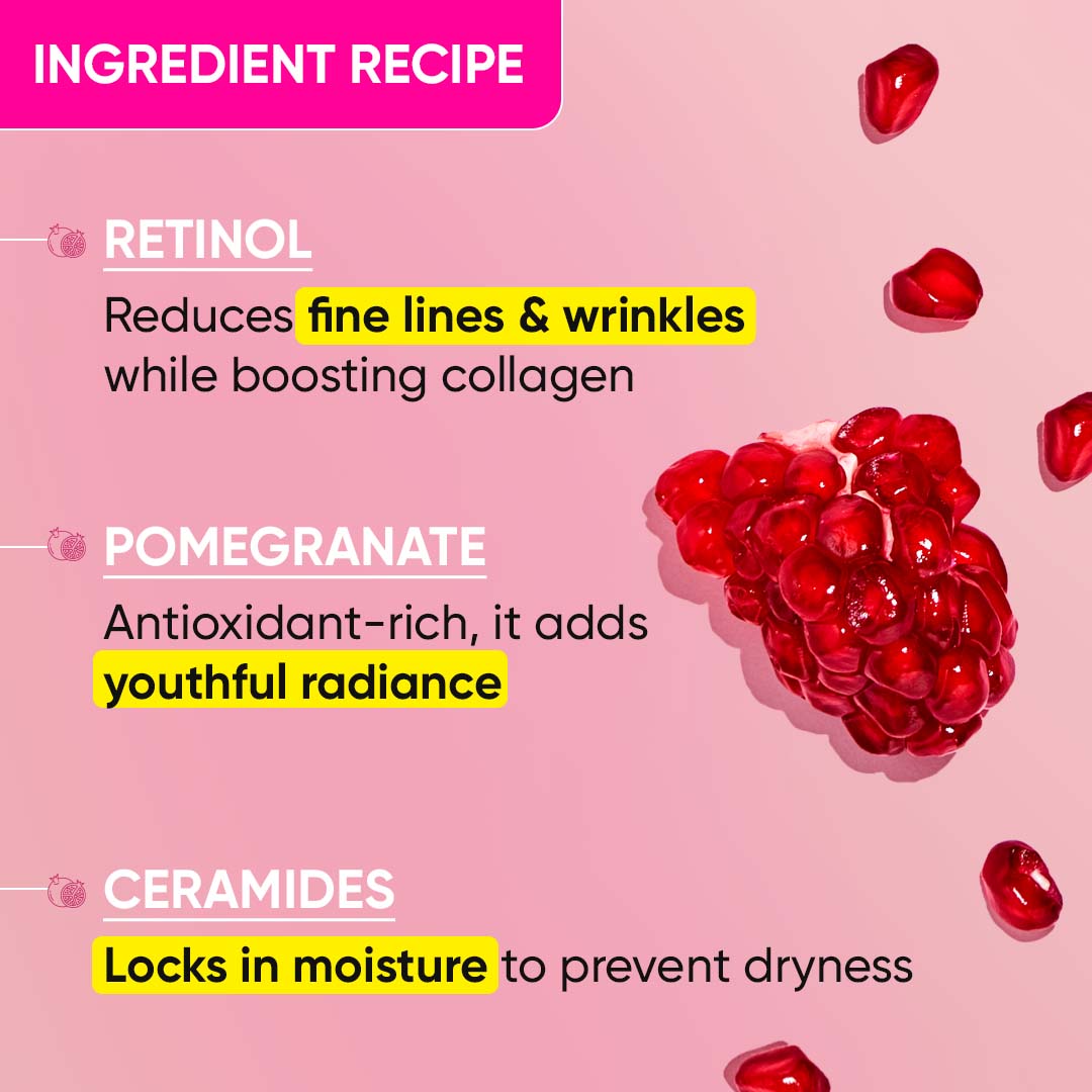 DOT & KEY Retinol + Ceramide Night Cream for Fine Lines & Wrinkles | 60 ml | iBellaa