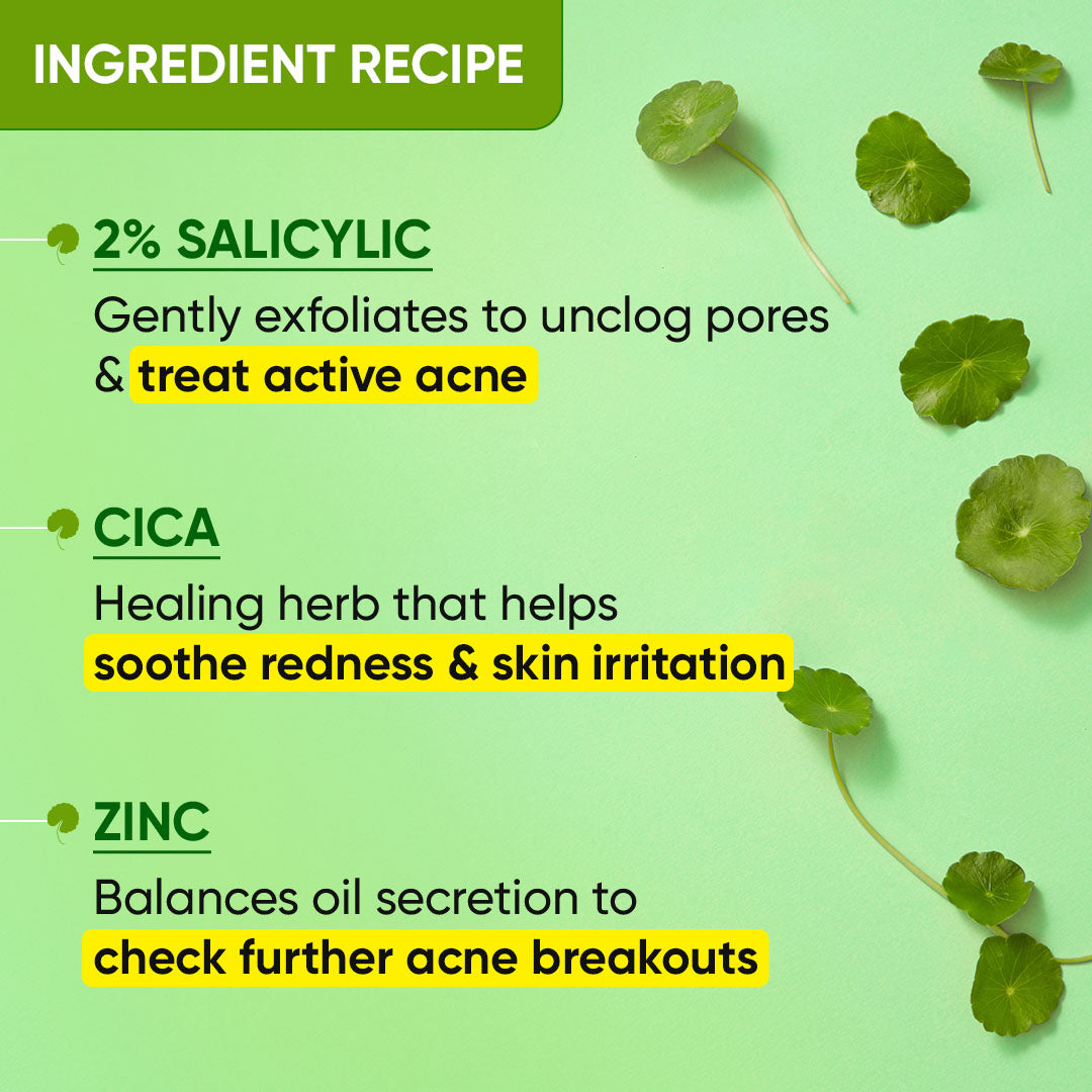 DOT & KEY Cica + 2% Salicylic Acid Serum for Acne & Oil Control | iBellaa